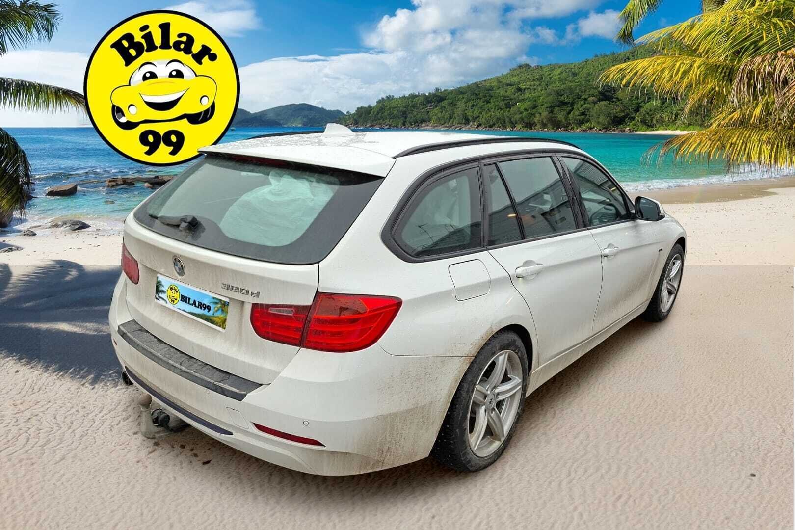 BMW 320 2015 F31 Touring 320d TwinPower Turbo A / Sporttipenkit / Vakkari / Vetokoukku / Juuri isosti huollettu - Upea farmari / Hyvin pidetty / Kattavasti varusteltu