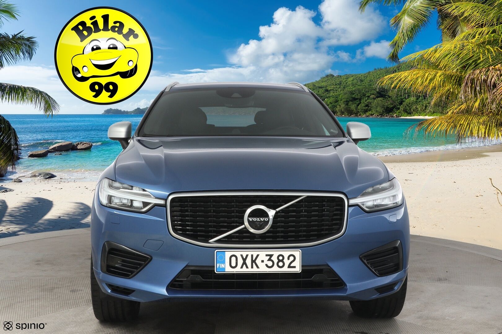 Volvo XC60 2018 T8 AWD R-Design aut * Ilma-alusta / Bowers & Wilkins / ACC / LED / Sähkökoukku / 360 Kamera / HUD / KeyLess * - Jakohihna vaihdettu 06/2023 / Merkkihuollettu / Juuri Katsastettu *