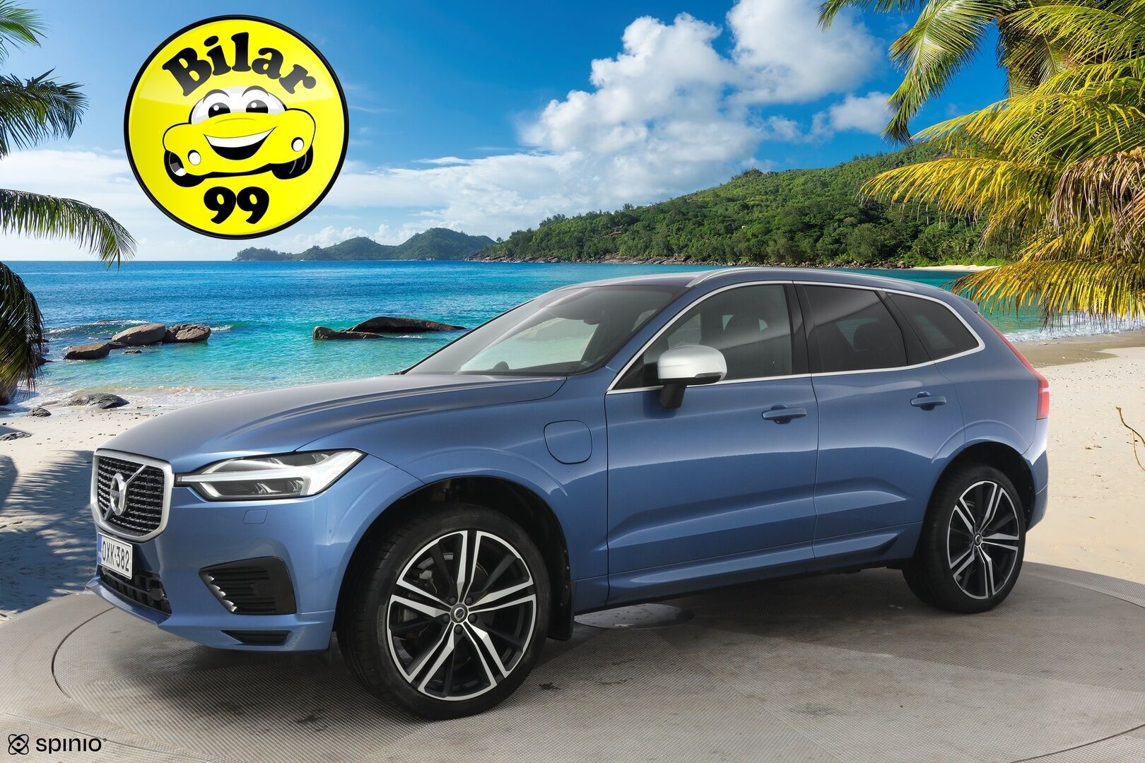 Volvo XC60 2018 T8 AWD R-Design aut * Ilma-alusta / Bowers & Wilkins / ACC / LED / Sähkökoukku / 360 Kamera / HUD / KeyLess * - Jakohihna vaihdettu 06/2023 / Merkkihuollettu / Juuri Katsastettu *