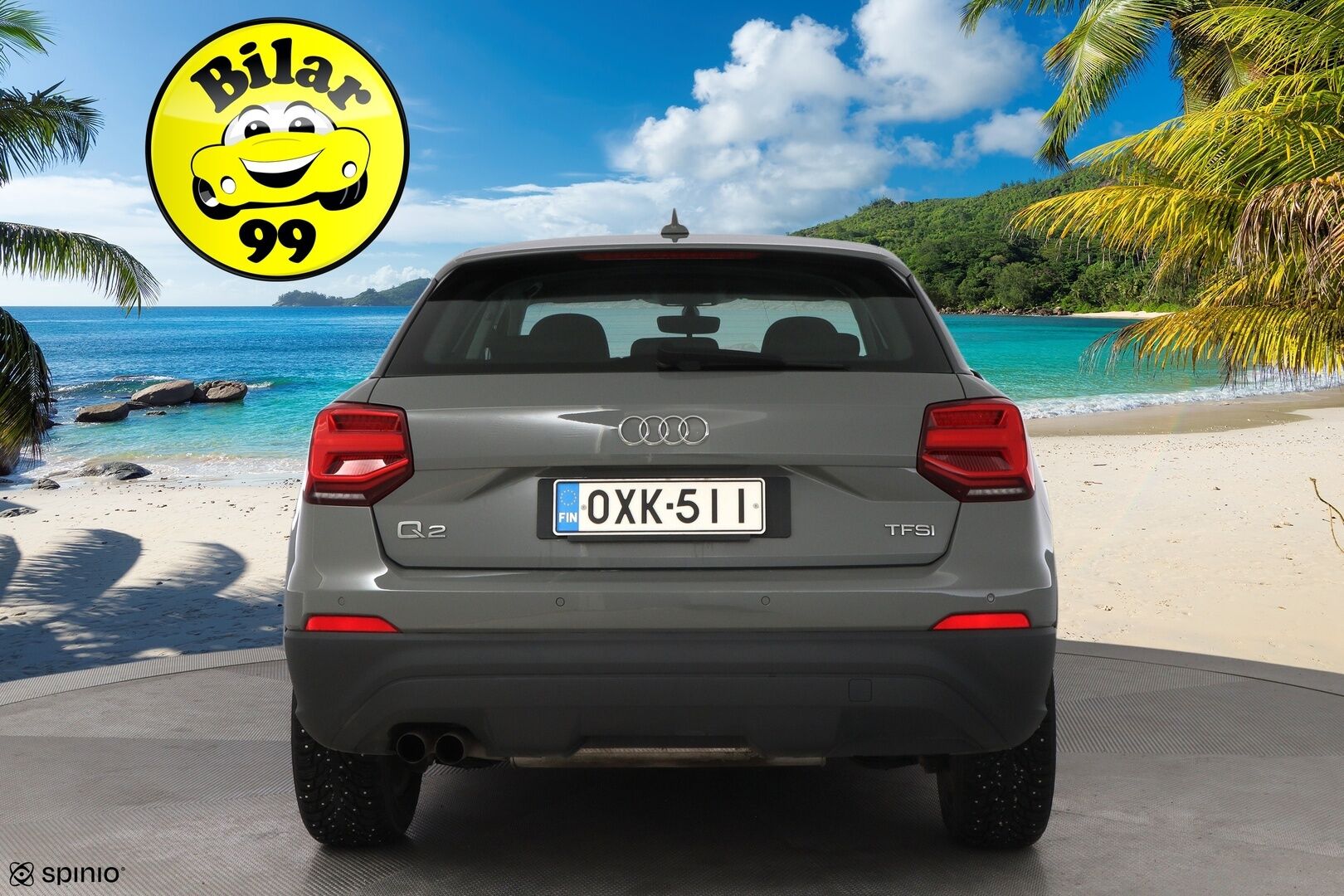 Audi Q2 2018 Business Plus Edition 1,4 TFSI COD 110 kW S tronic * Adapt.Vakkari / Audi Sound System / KeyLess / LED / Peruutustutka / - Suomiauto / 2x Renkaat / Jakopää juuri tehty!