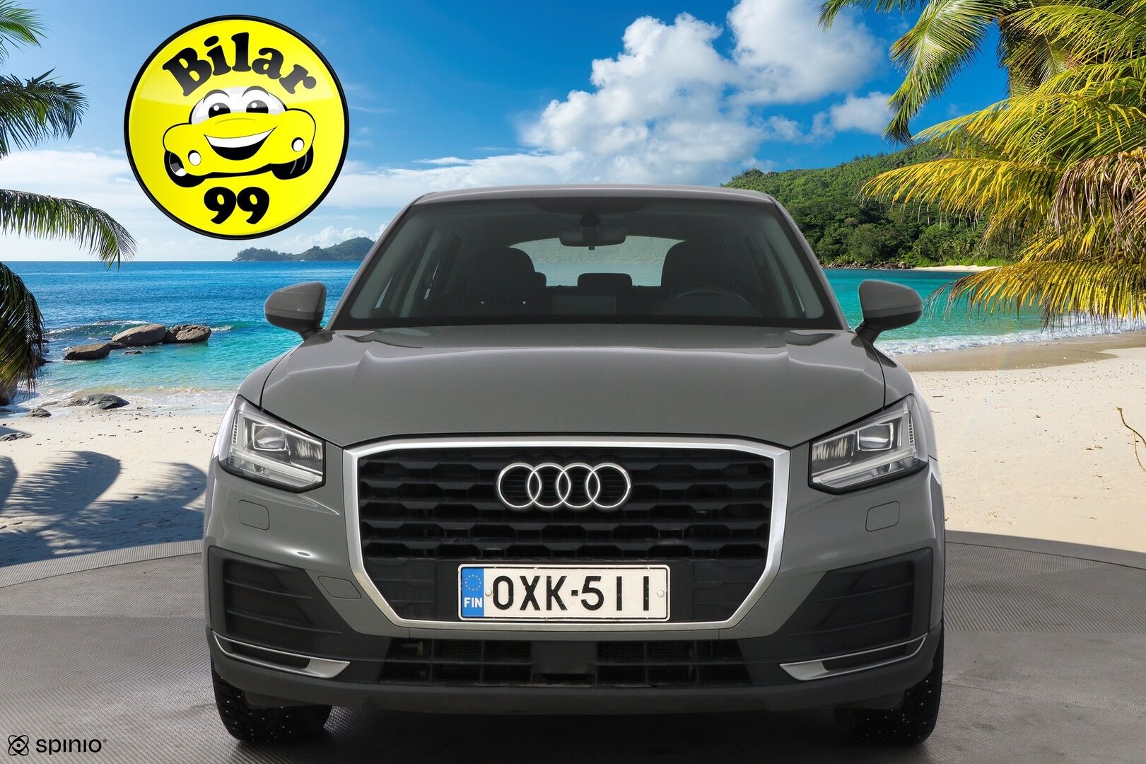 Audi Q2 2018 Business Plus Edition 1,4 TFSI COD 110 kW S tronic * Adapt.Vakkari / Audi Sound System / KeyLess / LED / Peruutustutka / - Suomiauto / 2x Renkaat / Jakopää juuri tehty!