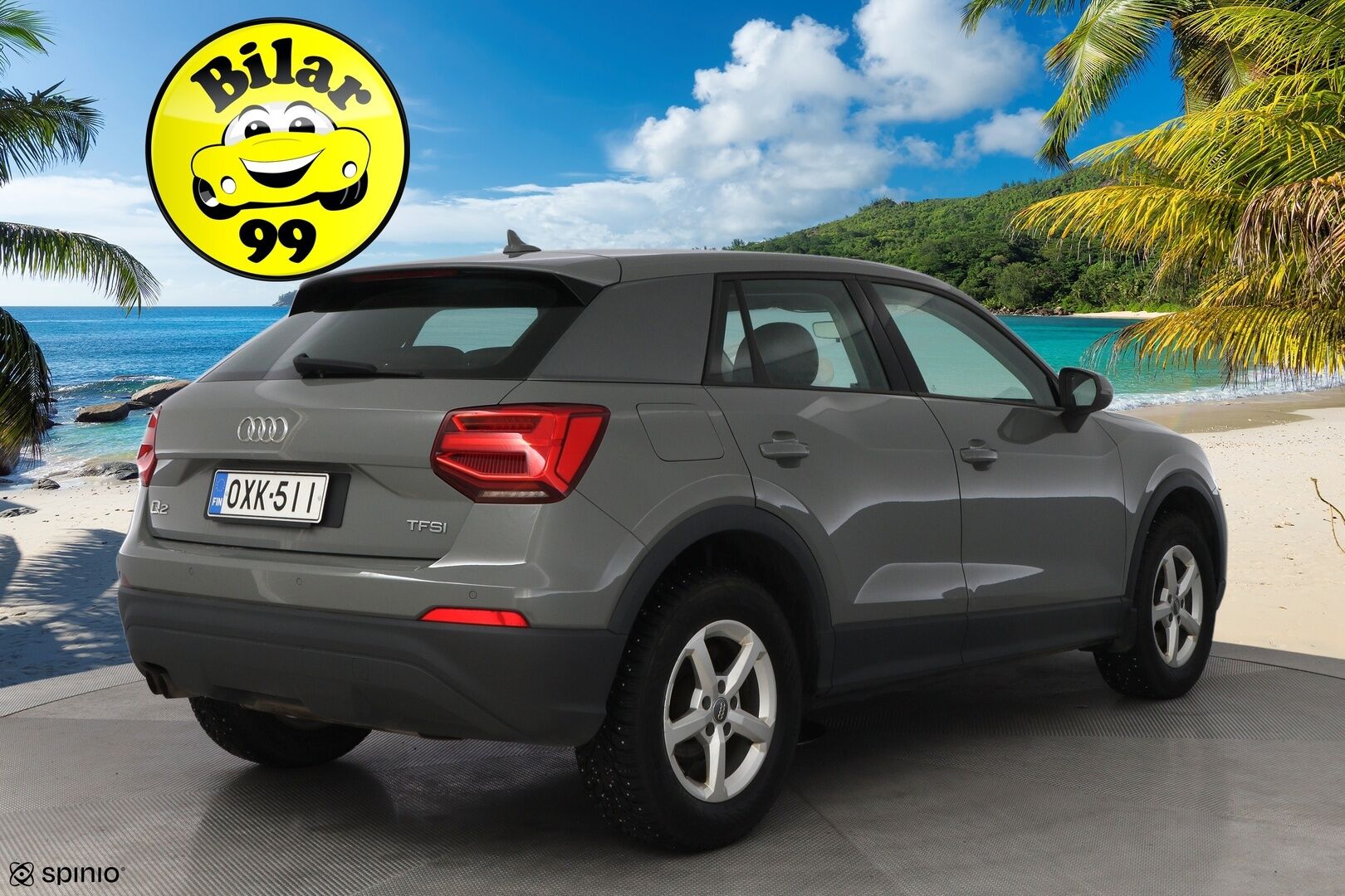 Audi Q2 2018 Business Plus Edition 1,4 TFSI COD 110 kW S tronic * Adapt.Vakkari / Audi Sound System / KeyLess / LED / Peruutustutka / - Suomiauto / 2x Renkaat / Jakopää juuri tehty!