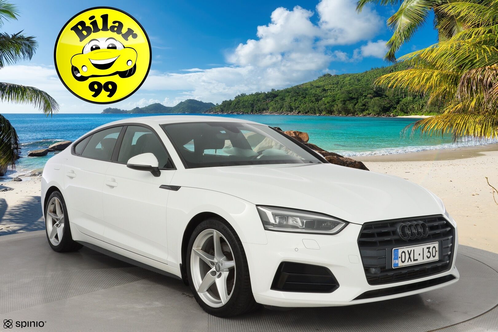 Audi A5 2018 Sportback Business Sport Comfort Edition 2,0 TFSI 140 kW S tronic *Bang&Olufsen / Webasto / Kamera / Sähköluukku / Sport-penkit* - Suomiauto / Kahdet vanteet 