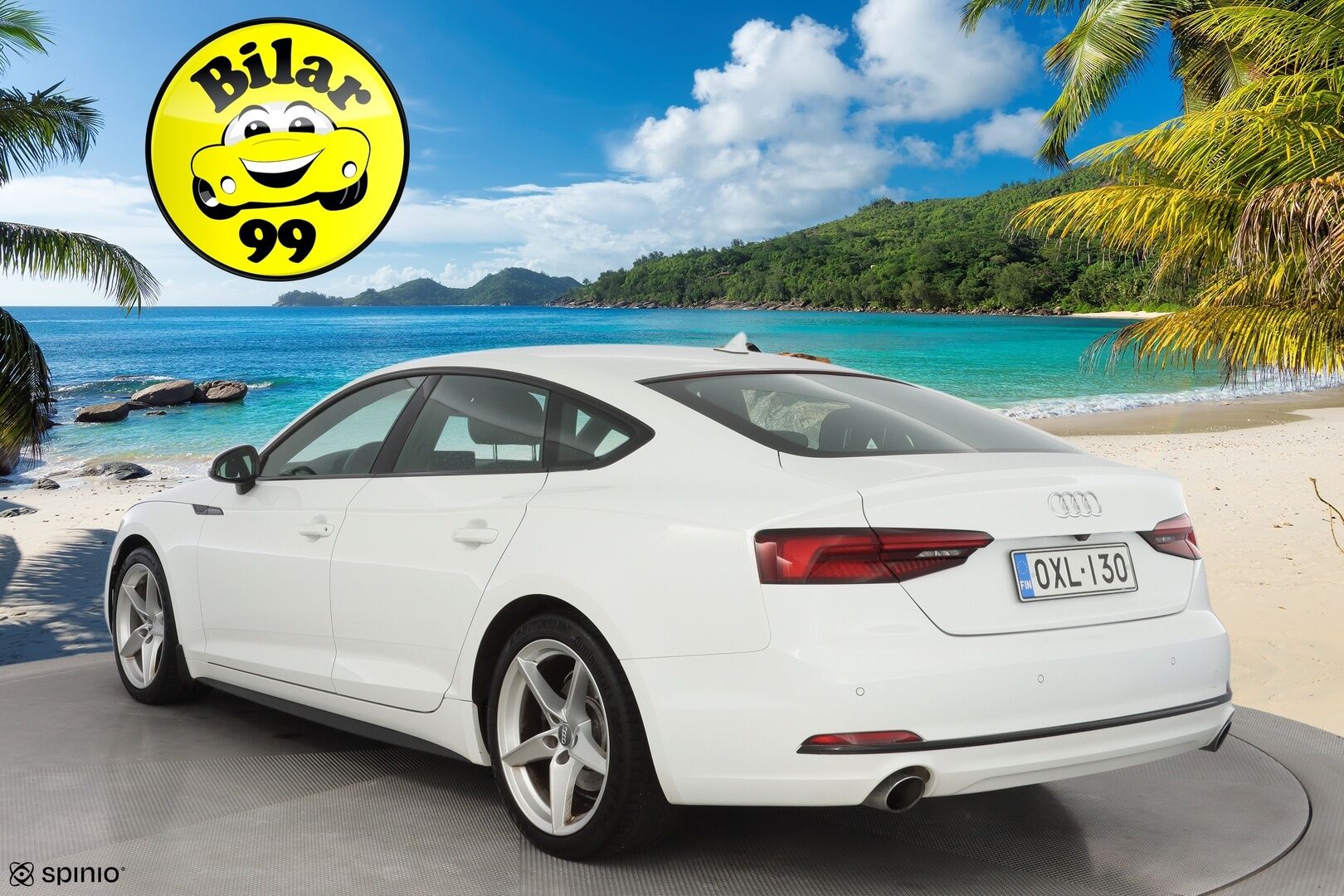 Audi A5 2018 Sportback Business Sport Comfort Edition 2,0 TFSI 140 kW S tronic *Bang&Olufsen / Webasto / Kamera / Sähköluukku / Sport-penkit* - Suomiauto / Kahdet vanteet 