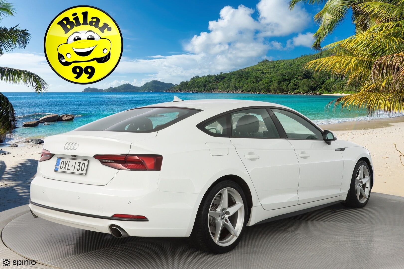 Audi A5 2018 Sportback Business Sport Comfort Edition 2,0 TFSI 140 kW S tronic *Bang&Olufsen / Webasto / Kamera / Sähköluukku / Sport-penkit* - Suomiauto / Kahdet vanteet 