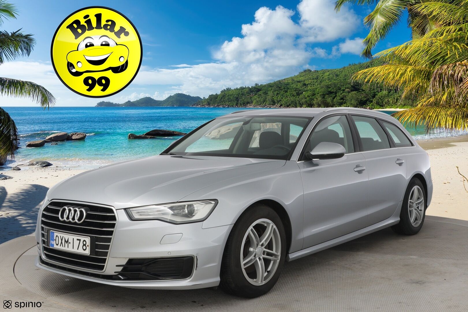 Audi A6 2015 Avant Business 2,0 TDI 140 kW ultra S tronic * Webasto / Parkkitutkat eteen ja taakse / Urheiluistuimet * - Facelift / Jakopää tehty 2022 / Katsastettu 6/25 / Renkaat ajokuntoiset*
