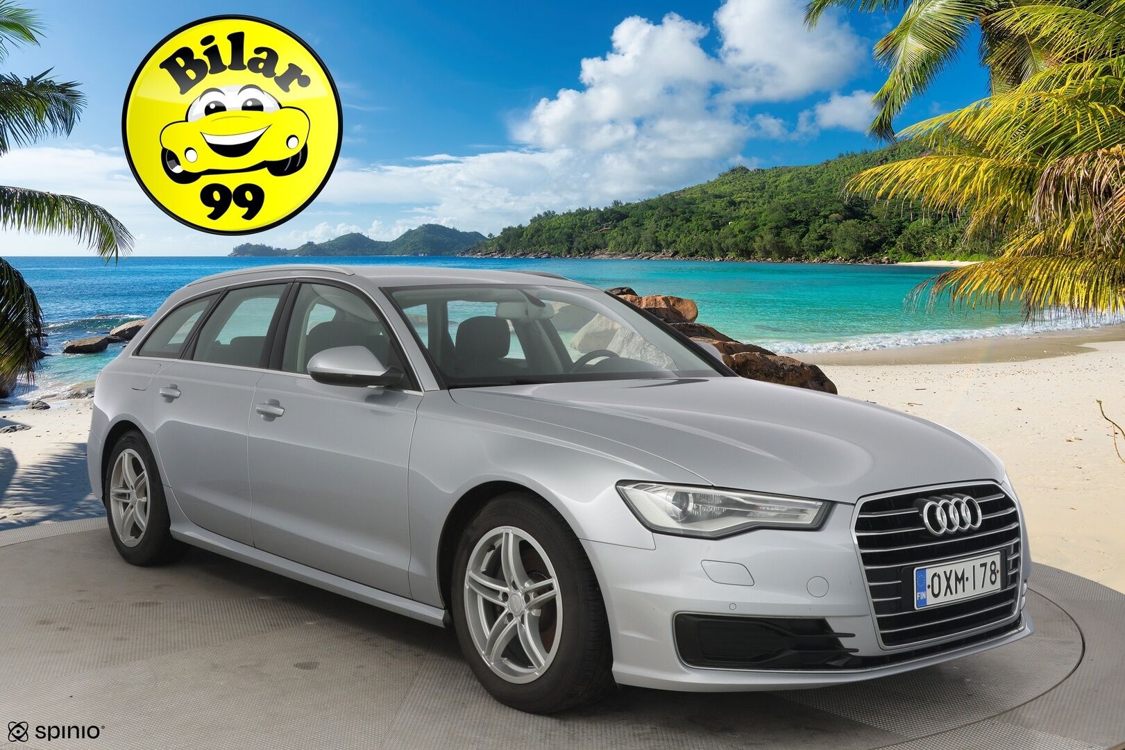 Audi A6 2015 Avant Business 2,0 TDI 140 kW ultra S tronic * Webasto / Parkkitutkat eteen ja taakse / Urheiluistuimet * - Facelift / Jakopää tehty 2022 / Katsastettu 6/25 / Renkaat ajokuntoiset*