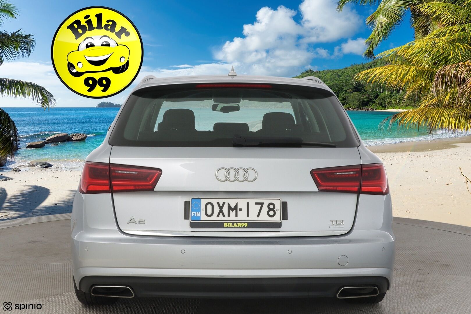 Audi A6 2015 Avant Business 2,0 TDI 140 kW ultra S tronic * Webasto / Parkkitutkat eteen ja taakse / Urheiluistuimet * - Facelift / Jakopää tehty 2022 / Katsastettu 6/25 / Renkaat ajokuntoiset*