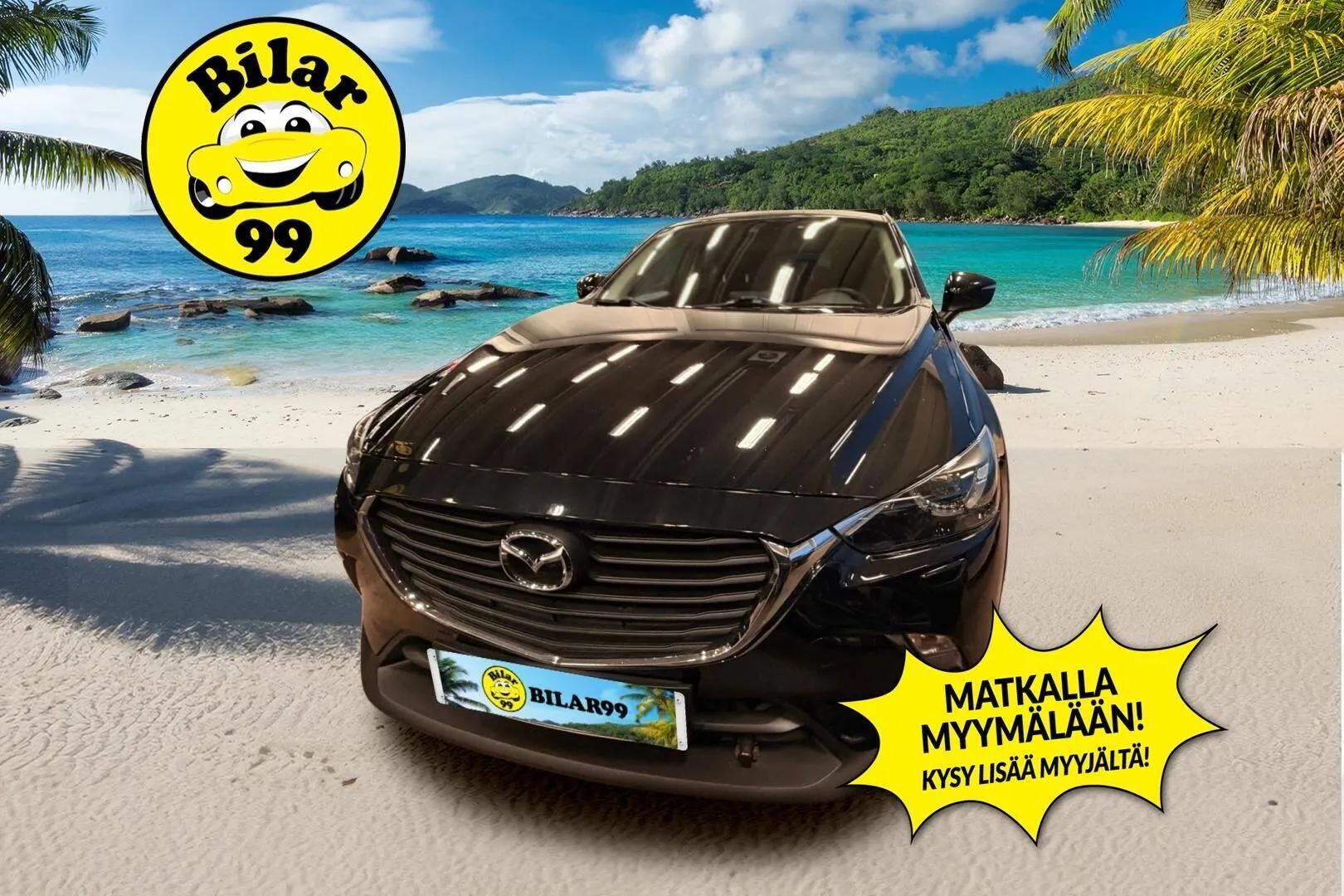 Mazda CX-3 2018 2,0 (120 hv) SKYACTIV-G Premium Plus 6AT EN2 * Tutkat / 2x Renkaat&Vanteet / Kaistavahti - HULLUT AVAJAISHULINAT KORKOTARJOUS 3,29 %