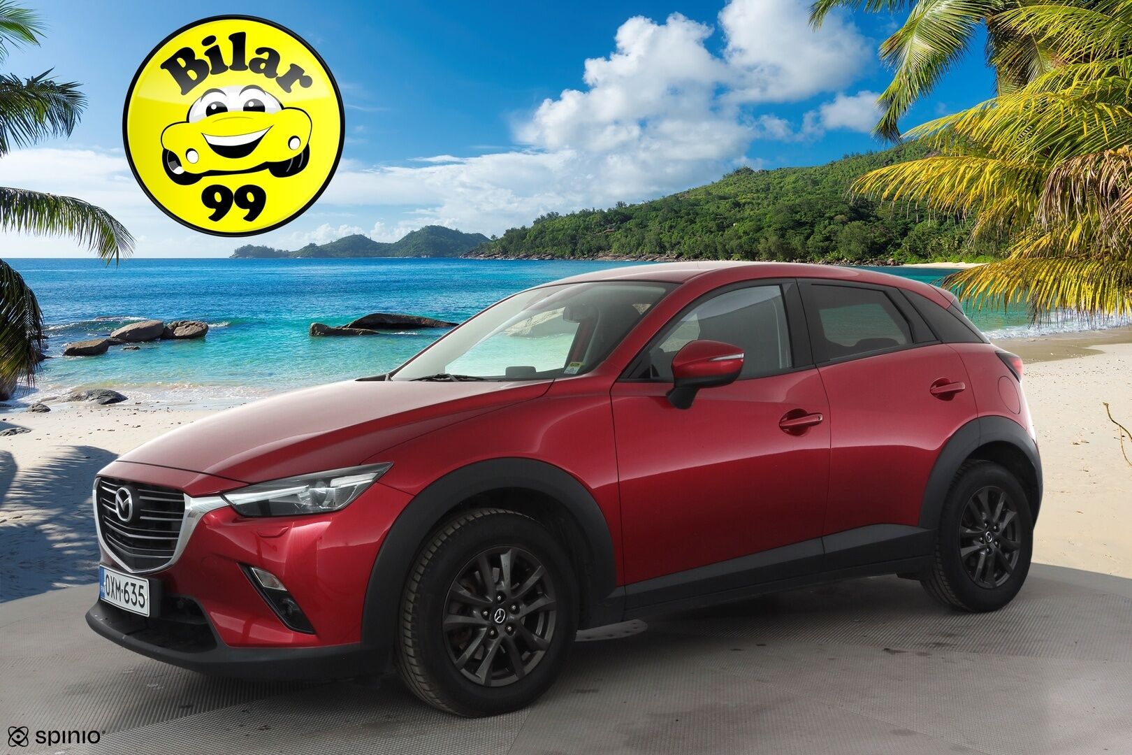 Mazda CX-3 2019 2,0 (120 hv) SKYACTIV-G Premium Plus 6AT GC2 * Vakkari / Kaistavahti / P.Kamera / Lohko+Sisä / Navi / LED * - Suomi-auto / Kahdet renkaat aluvanteilla - HULLUT AVAJAISHULINAT KORKOTARJOUS 3,29 %