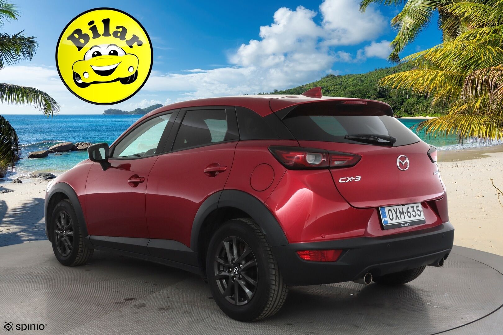 Mazda CX-3 2019 2,0 (120 hv) SKYACTIV-G Premium Plus 6AT GC2 - Vakkari | Kaistavahti | P.Kamera | Lohko+Sisä | Navi | LED *