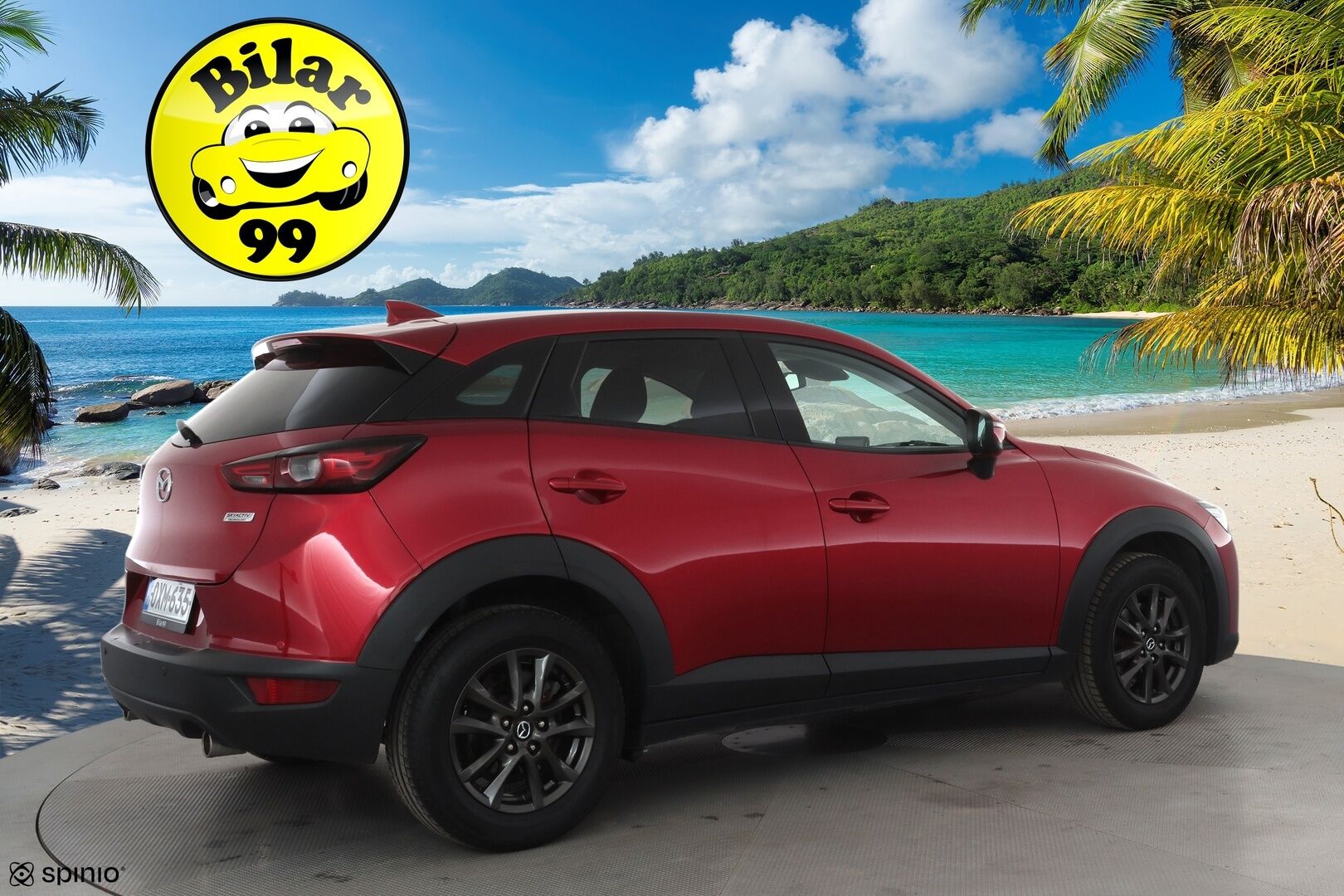 Mazda CX-3 2019 2,0 (120 hv) SKYACTIV-G Premium Plus 6AT GC2 * Vakkari / Kaistavahti / P.Kamera / Lohko+Sisä / Navi / LED * - Suomi-auto / Kahdet renkaat aluvanteilla - HULLUT AVAJAISHULINAT KORKOTARJOUS 3,29 %