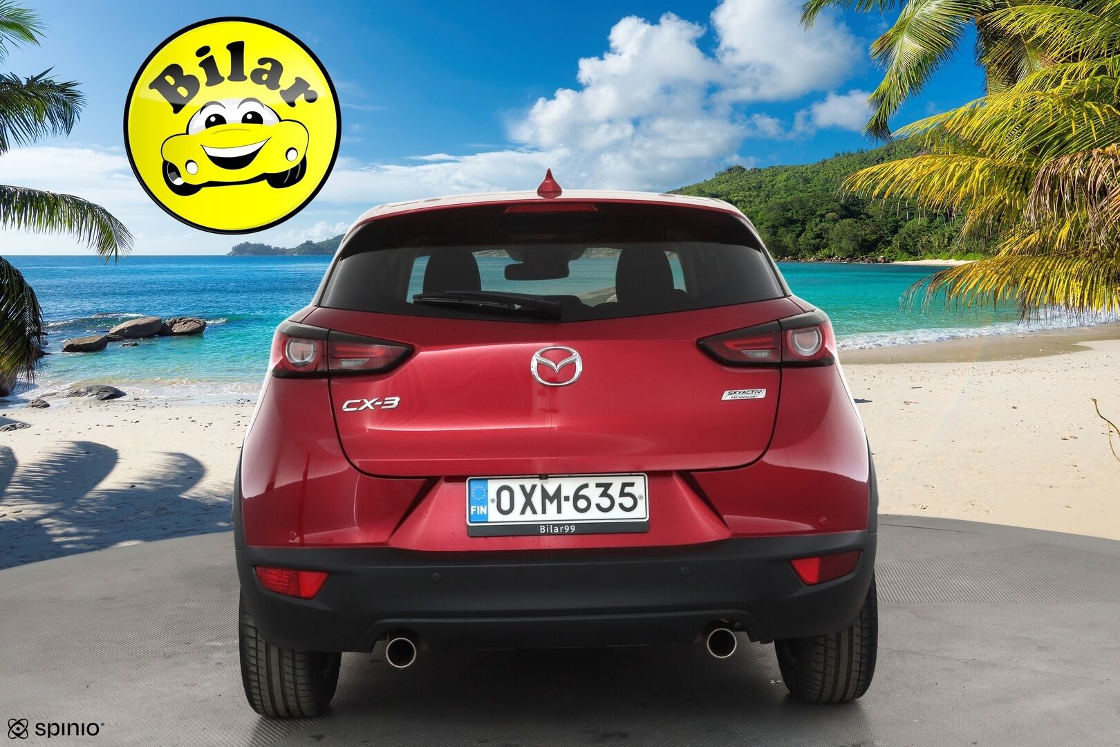 Mazda CX-3 2019 2,0 (120 hv) SKYACTIV-G Premium Plus 6AT GC2 - Vakkari | Kaistavahti | P.Kamera | Lohko+Sisä | Navi | LED *