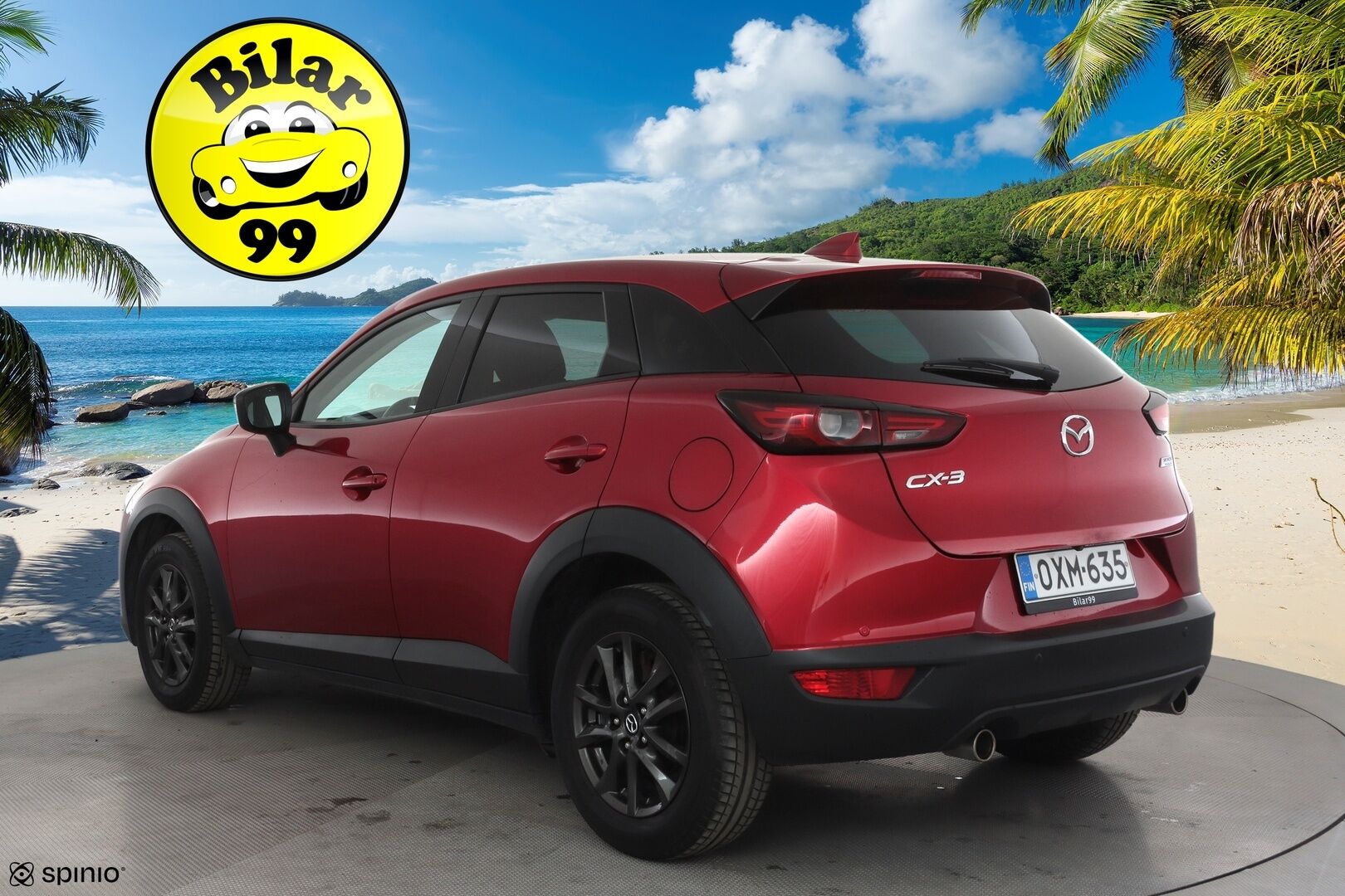 Mazda CX-3 2019 2,0 (120 hv) SKYACTIV-G Premium Plus 6AT GC2 * Vakkari / Kaistavahti / P.Kamera / Lohko+Sisä / Navi / LED * - Suomi-auto / Kahdet renkaat aluvanteilla - HULLUT AVAJAISHULINAT KORKOTARJOUS 3,29 %