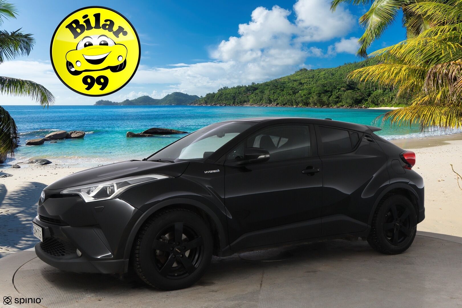 Toyota C-HR 2018 1,8 Hybrid Active * Suomiauto / Merkkihuollot / Adapt.Vakkari / Peruutuskamera / Lohko & Sisäpistoke / Navi / Upea! - 2x Hyvät merkkirenkaat aluvantein / Juuri tullut Tampereelle!