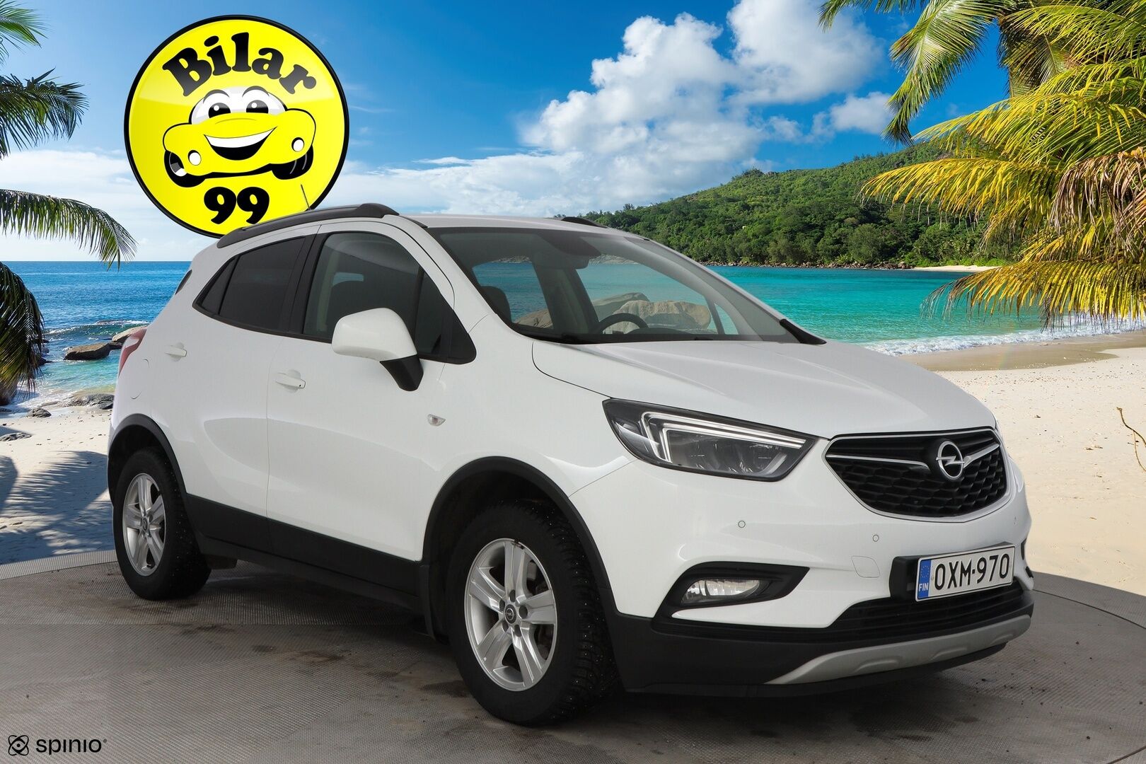 Opel Mokka 2018 X Enjoy 1,4 Turbo Start/Stop 4x4 112kW AT6 * Webasto / Peruutuskamera / Lohko & Sisäpistoke / LED / Suomiauto / Vakkari / - 2x Hyvät Renkaat / Hiljattain huollettu  / Juuri tullut Tampereelle!