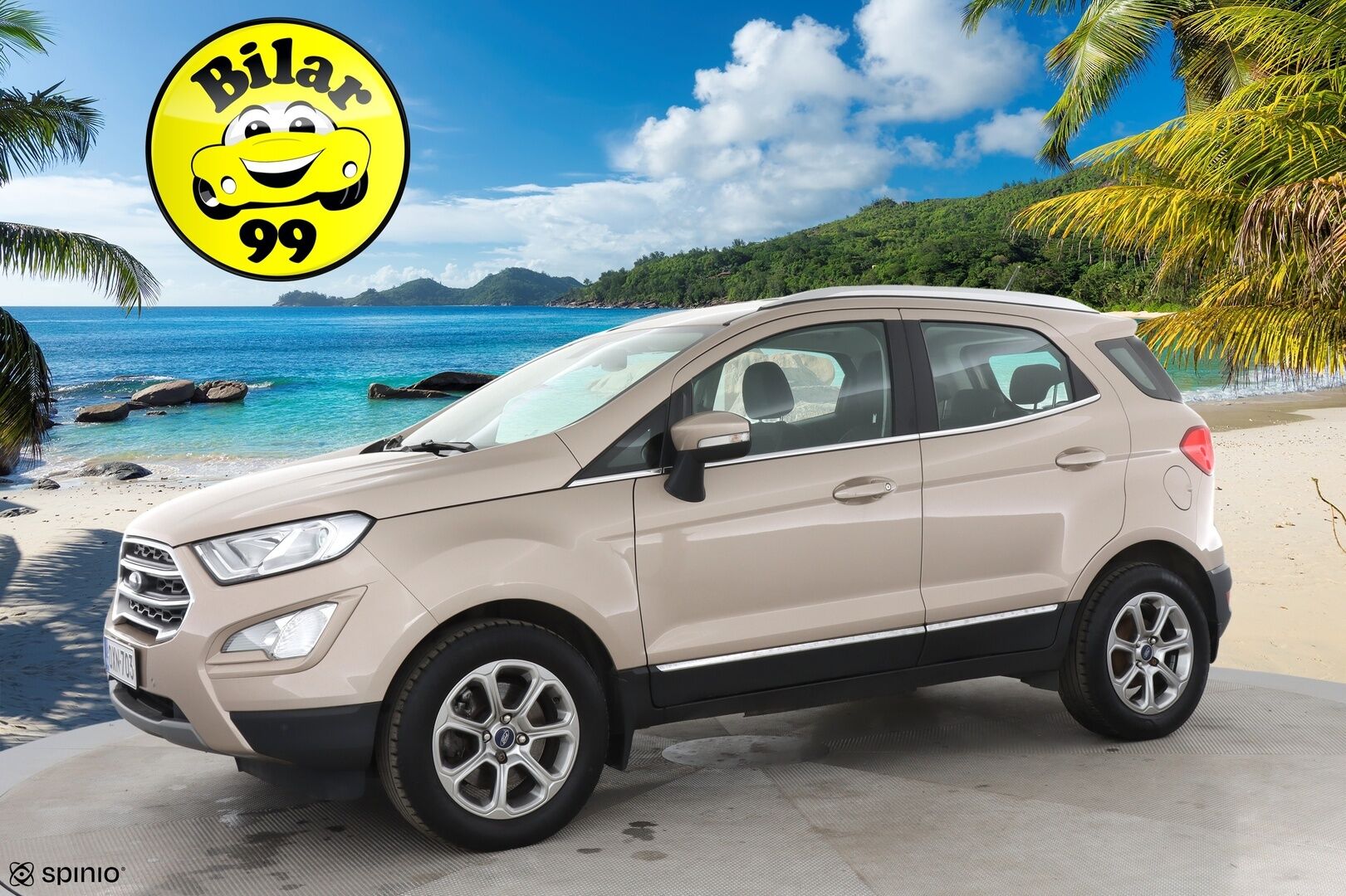 Ford Ecosport 2019 1,0 EcoBoost 140hv M6 Titanium 5-ovinen / Lämmitettävä ohjauspyörä / Lämmitettävä tuulilasi / P. Tutkat / Vakkari - Juuri saapunut! / Taloudellinen / Fiksu valinta! / Hyvin huollettu