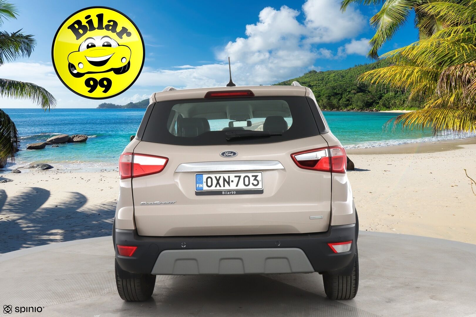 Ford Ecosport 2019 1,0 EcoBoost 140hv M6 Titanium 5-ovinen / Lämmitettävä ohjauspyörä / Lämmitettävä tuulilasi / P. Tutkat / Vakkari - Juuri saapunut! / Taloudellinen / Fiksu valinta! / Hyvin huollettu
