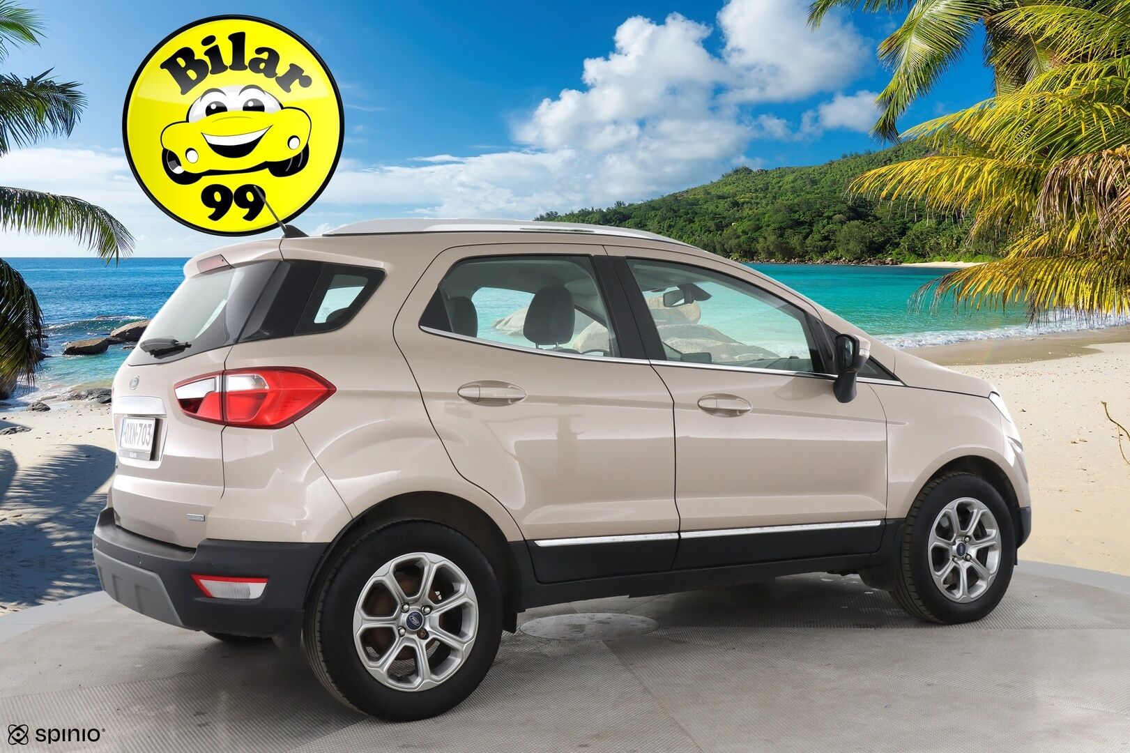Ford Ecosport 2019 1,0 EcoBoost 140hv M6 Titanium 5-ovinen / Lämmitettävä ohjauspyörä / Lämmitettävä tuulilasi / P. Tutkat / Vakkari - Juuri saapunut! / Taloudellinen / Fiksu valinta! / Hyvin huollettu
