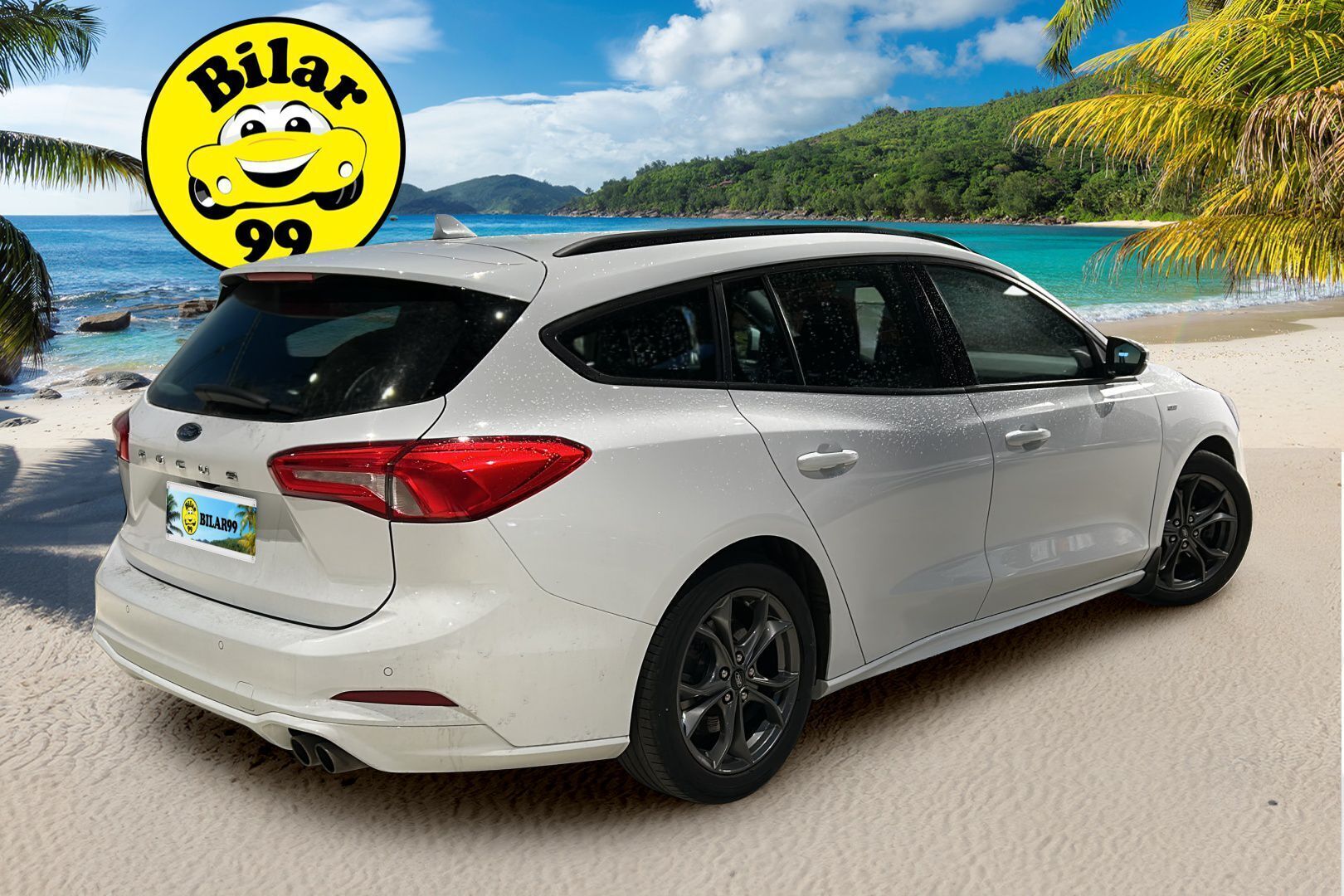 Ford Focus 2019 1,5 EcoBoost 150hv A8 ST-Line Wagon * Suomiauto / Adapt.Vakkari / Lohko&Sisäpistoke / Peruutuskamera / Lämpölasi - Jakopää ketjulla / Näyttävä / Juuri tullut Tampereelle! - HULLUT AVAJAISHULINAT KORKOTARJOUS 3,29 %