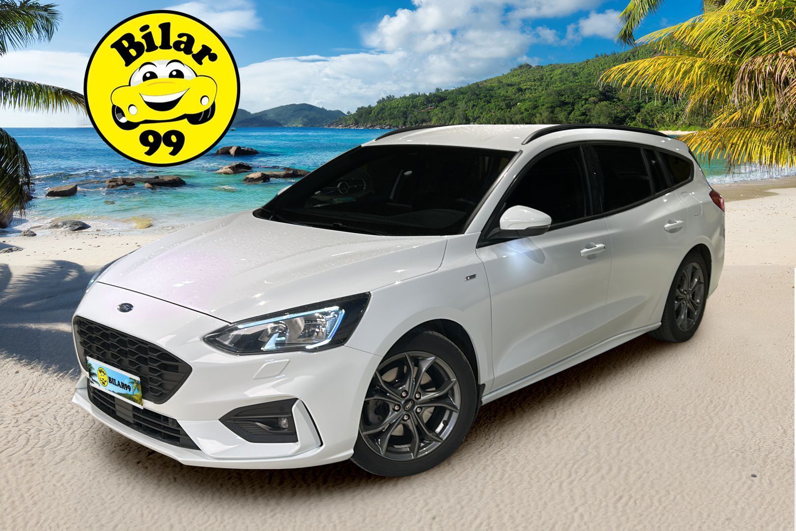 Ford Focus 2019 1,5 EcoBoost 150hv A8 ST-Line Wagon * Suomiauto / Adapt.Vakkari / Lohko&Sisäpistoke / Peruutuskamera / Lämpölasi - Jakopää ketjulla / Näyttävä / Juuri tullut Tampereelle! - HULLUT AVAJAISHULINAT KORKOTARJOUS 3,29 %
