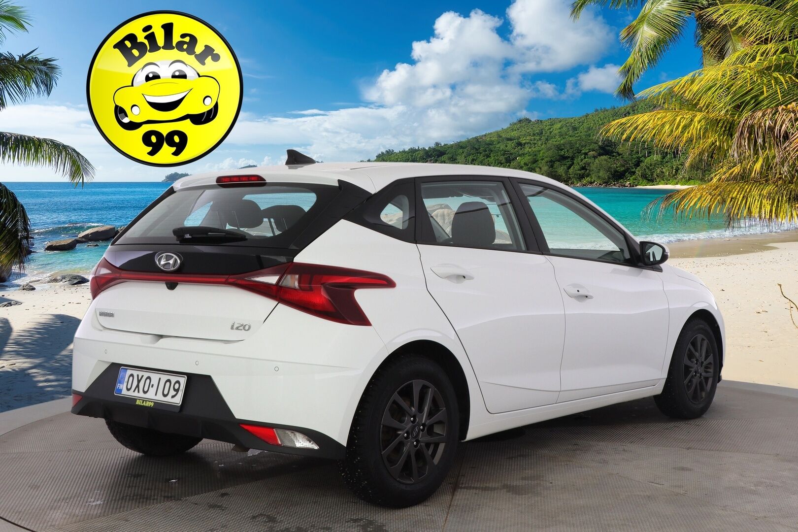 Hyundai i20 Hatchback 2021 1.0 T-GDi 100 hv 7DCT-aut. Comfort *KeylessGo / Ratinlämmitin / Vakkari / Digimittaristo / P.Kamera / CarPlay* - *Suomi-auto / 2x renkaat alkuperäisillä aluvanteilla / Juuri huollettu* - HULLUT JOULUT KORKOTARJOUS 2,49% 