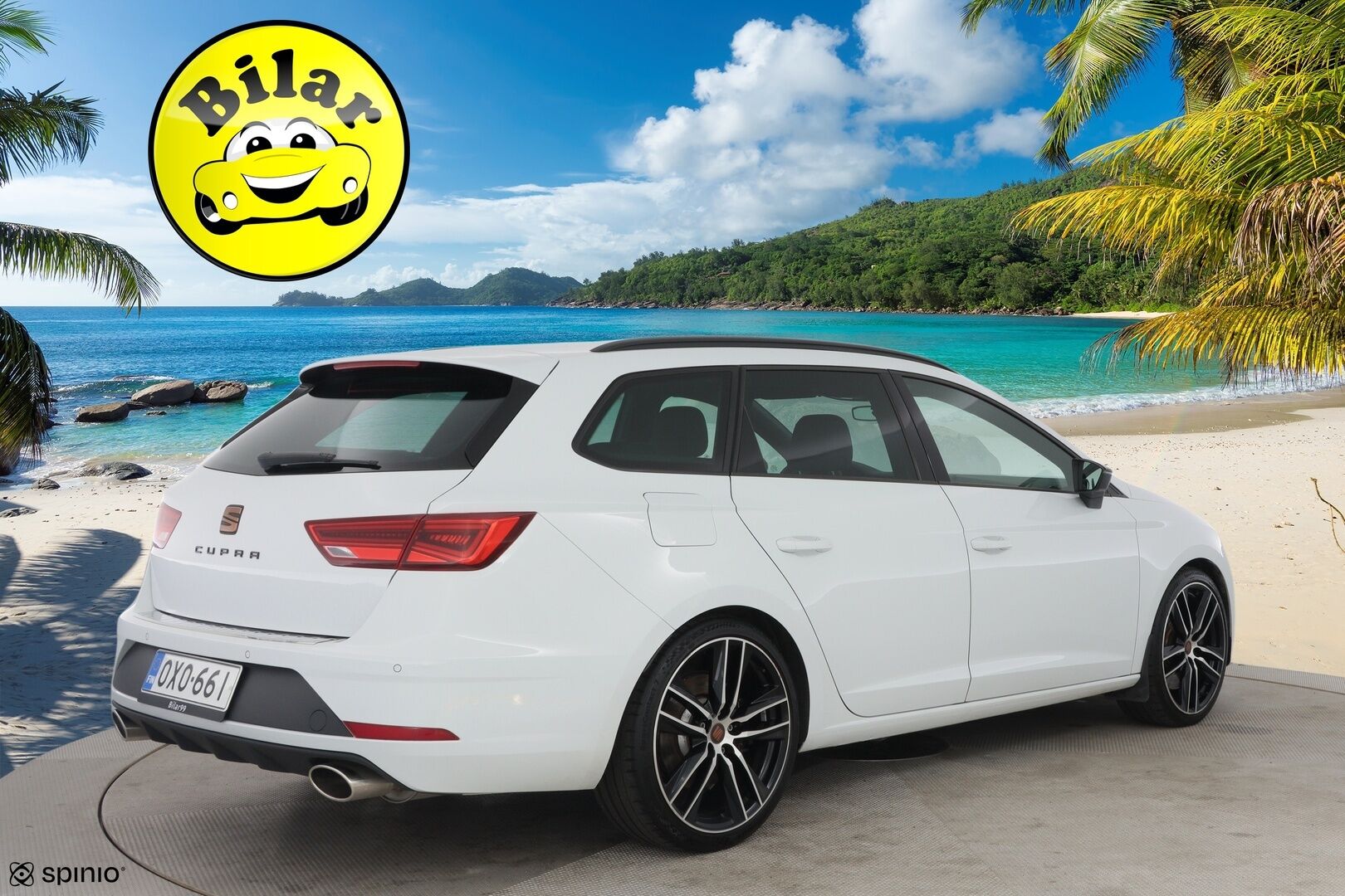 Seat Leon ST 2020 2,0 TSI 290 Cupra DSG - Ärhäkkä! | ACC | Tutkat | Digimittari | Juuri katsastettu | LED | Beats Audio | Läppäohjaus kaukosäädöllä | Suomi-auto | Juuri huollettu