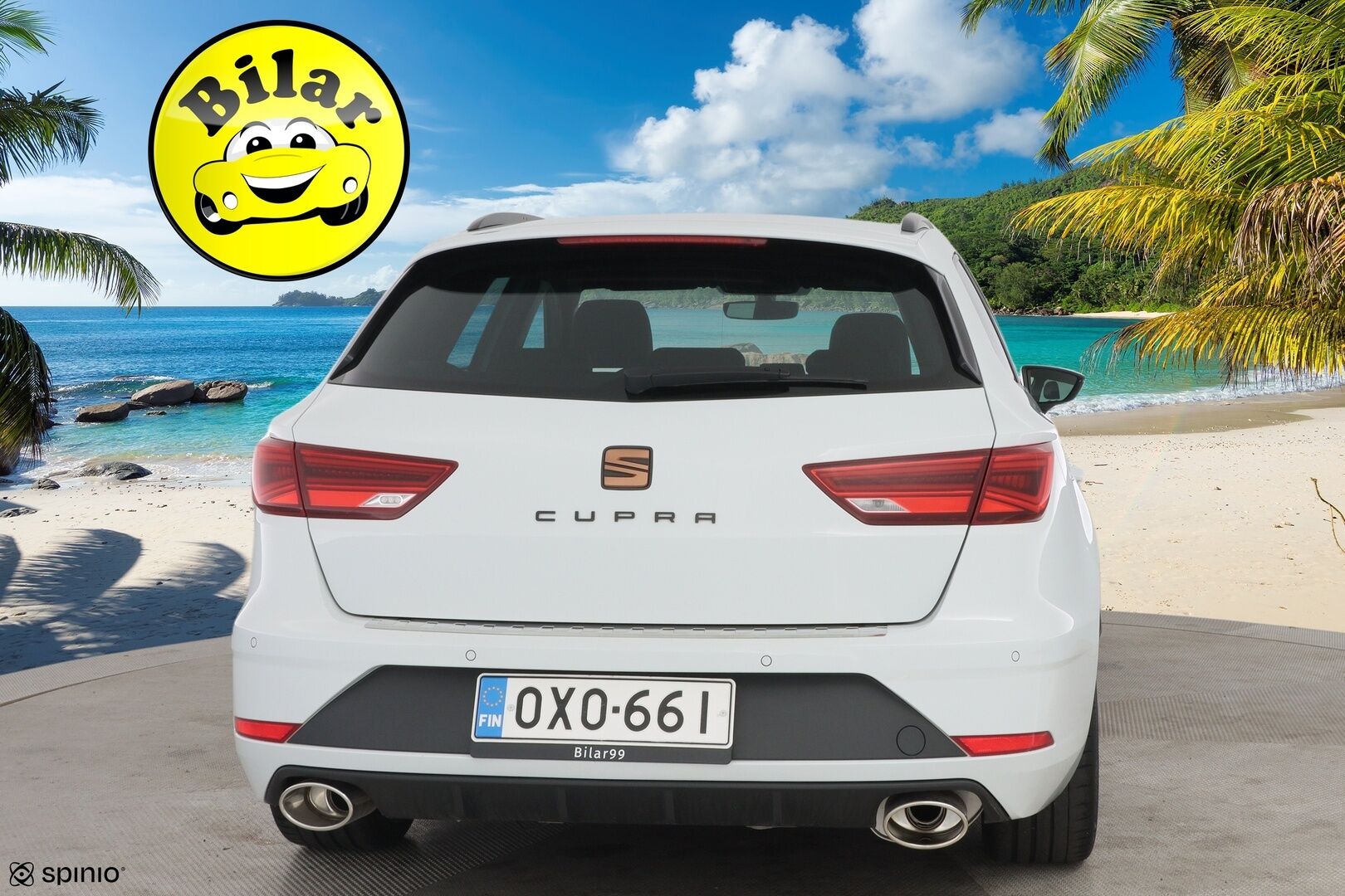 Seat Leon ST 2020 2,0 TSI 290 Cupra DSG - Ärhäkkä! | ACC | Tutkat | Digimittari | Juuri katsastettu | LED | Beats Audio | Läppäohjaus kaukosäädöllä | Suomi-auto | Juuri huollettu