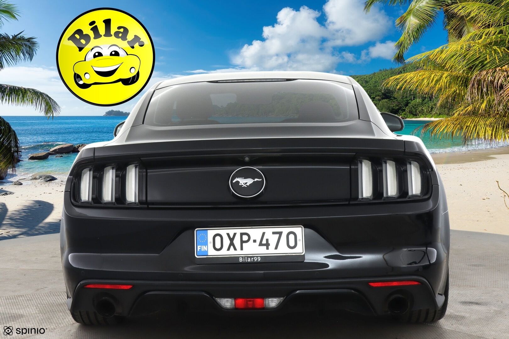 Ford Mustang 2016 2,3 EcoBoost 314hv A6 Fastback - *Webasto / Shaker Audio / Nahat / Keyless / Navi / Vakkari / P.kamera*
