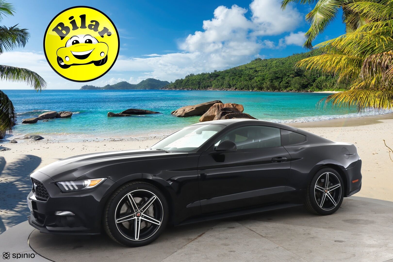 Ford Mustang 2016 2,3 EcoBoost 314hv A6 Fastback - *Webasto / Shaker Audio / Nahat / Keyless / Navi / Vakkari / P.kamera*