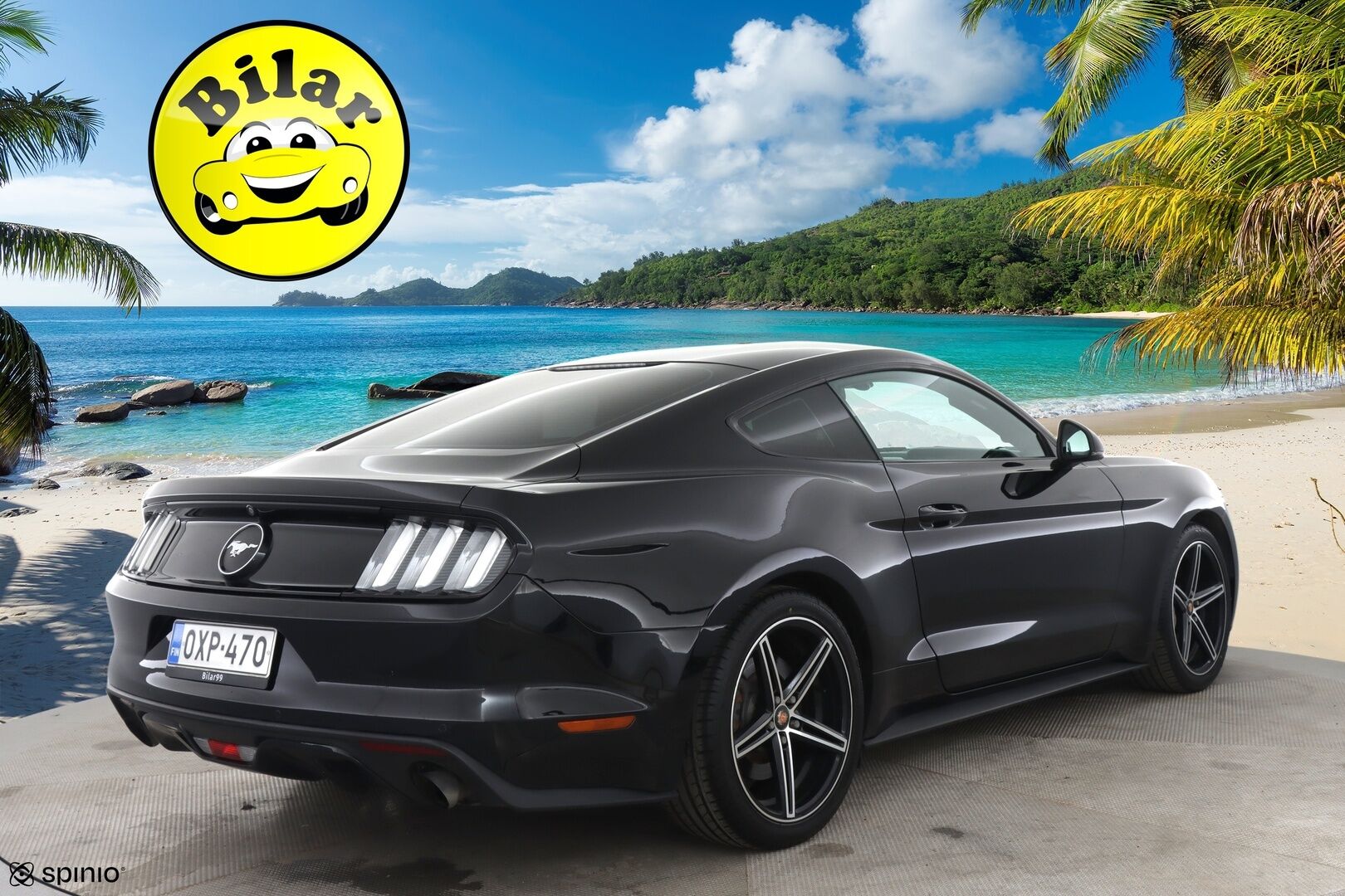 Ford Mustang 2016 2,3 EcoBoost 314hv A6 Fastback - *Webasto / Shaker Audio / Nahat / Keyless / Navi / Vakkari / P.kamera*
