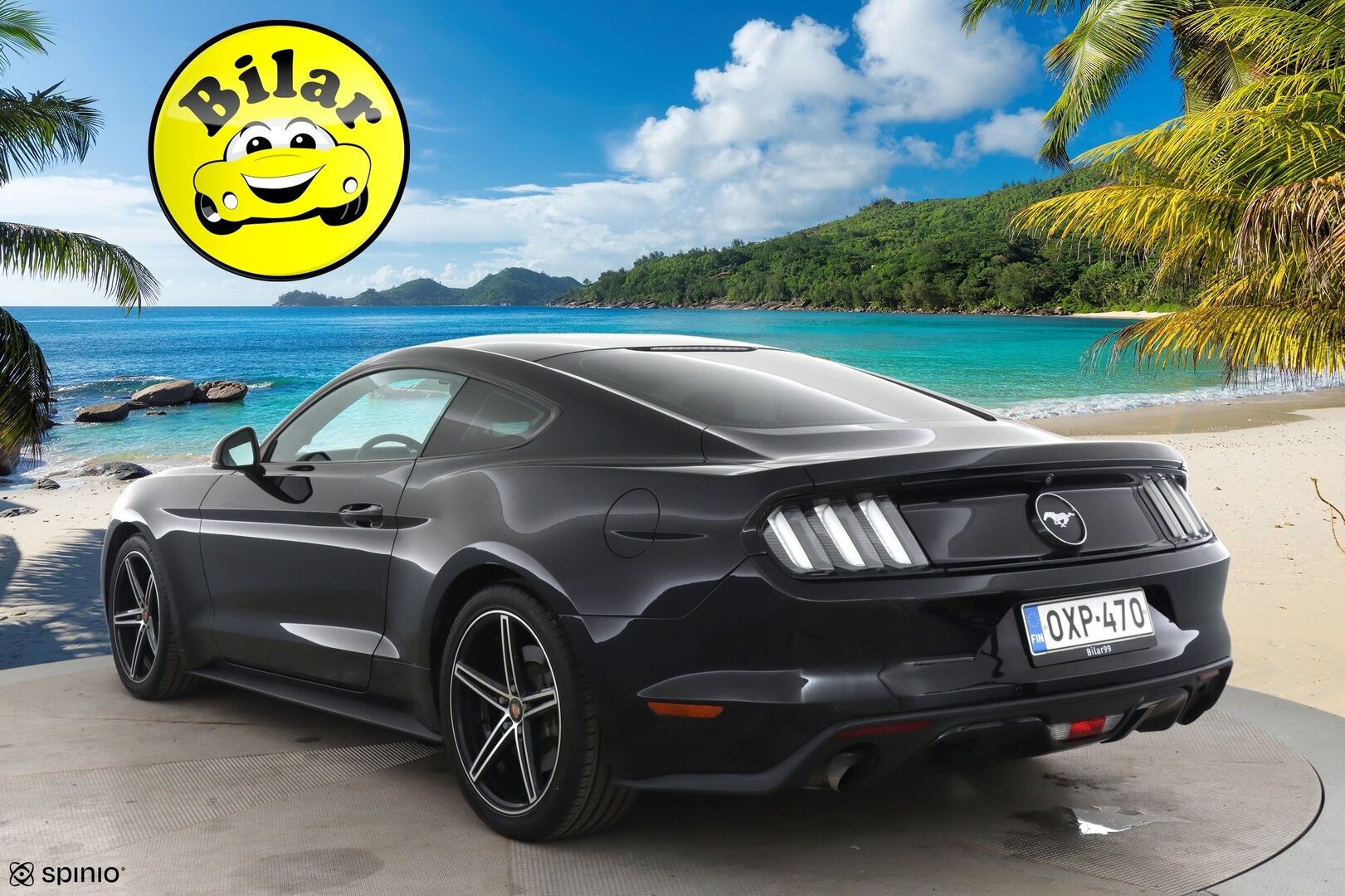 Ford Mustang 2016 2,3 EcoBoost 314hv A6 Fastback - *Webasto / Shaker Audio / Nahat / Keyless / Navi / Vakkari / P.kamera*