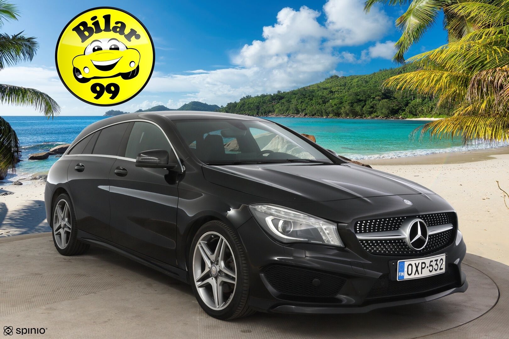 Mercedes-Benz CLA 2016 200 A Business AMG * . * AMG Styling / Lohko / Nahka-Alcantara sisusta / Sport penkit / 2x renkaat * - * Pienillä kilsoilla / Esimerkilliset huollot / 2x hyvät renkaat / AMG-Styling *