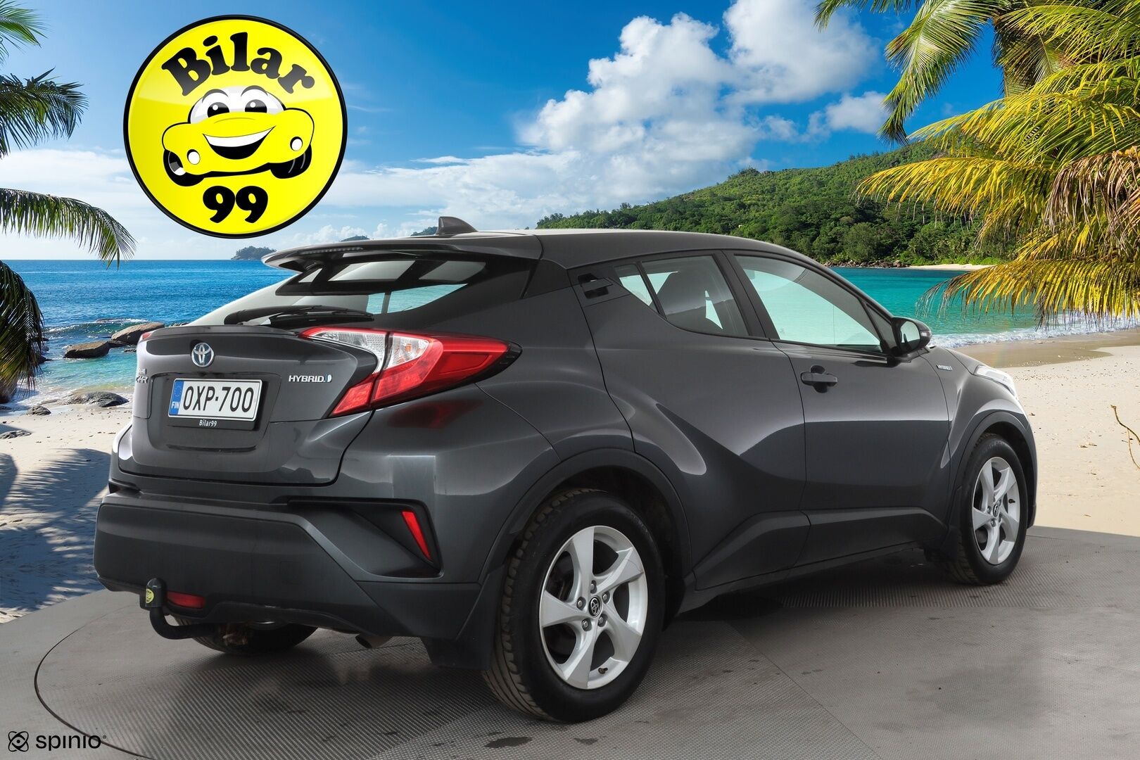 Toyota C-HR 2019 1,8 Hybrid Active Edition * ACC / Webasto / Koukku / LED-Lisä / Navi / Keyless / Kaistavahti / P.Kamera * - Suomi-auto / Kahdet renkaat aluvanteilla / Merkkihuollettu - HULLUT AVAJAISHULINAT KORKOTARJOUS 3,29 %