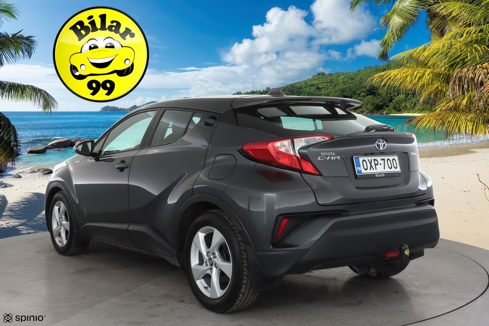 Toyota C-HR 2019 1,8 Hybrid Active Edition * ACC / Webasto / Koukku / LED-Lisä / Navi / Keyless / Kaistavahti / P.Kamera * - Suomi-auto / Kahdet renkaat aluvanteilla / Merkkihuollettu - HULLUT AVAJAISHULINAT KORKOTARJOUS 3,29 %