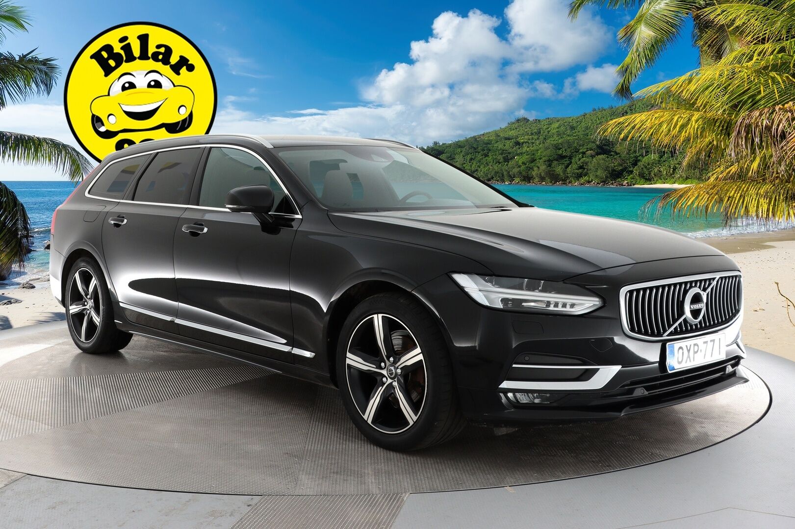 Volvo V90 2019 D4 AWD Inscription aut.*Kamera / Sporttinahat / Navi / Kamera / Sähkökontti / Webasto* - Suomi-auto / Kahdet renkaat alumiinivanteilla / Huippuvarusteet / Jakopää+Vesipumppu 241tkm kohdalla