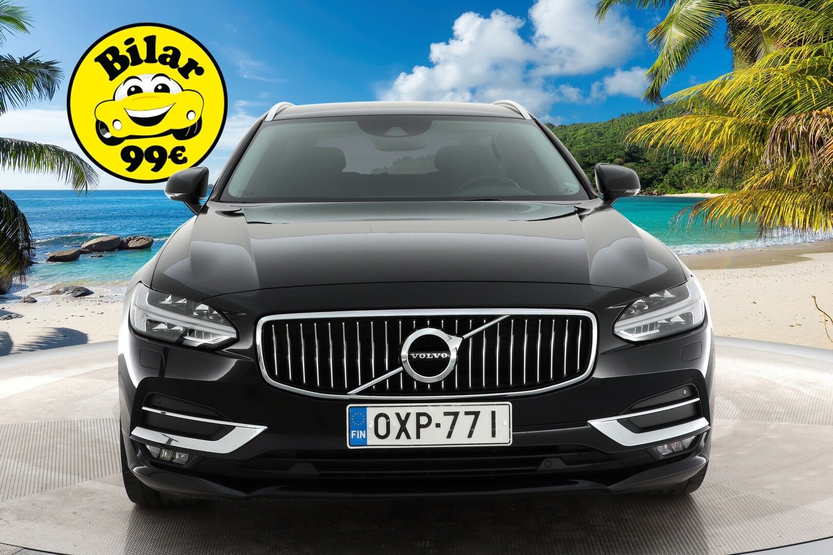 Volvo V90 2019 D4 AWD Inscription aut.*Kamera / Sporttinahat / Navi / Kamera / Sähkökontti / Webasto* - Suomi-auto / Kahdet renkaat alumiinivanteilla / Huippuvarusteet / Jakopää+Vesipumppu 241tkm kohdalla