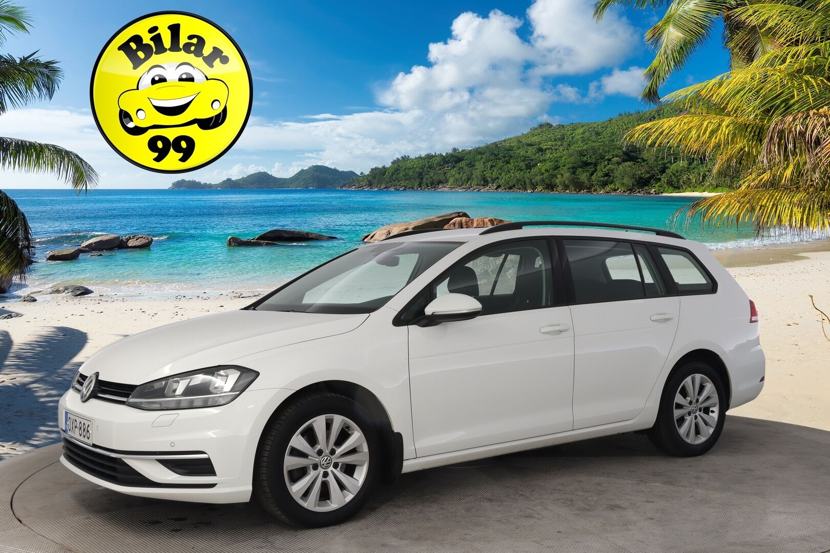 Volkswagen Golf 2019 Variant Comfortline 1,0 TSI 85 kW (115 hv) DSG-automaatti*Suomi-auto / Peruutuskamera / ACC / Webasto / P-tutka - Siistikuntoinen / 2x Renkaat / 2x Avain 