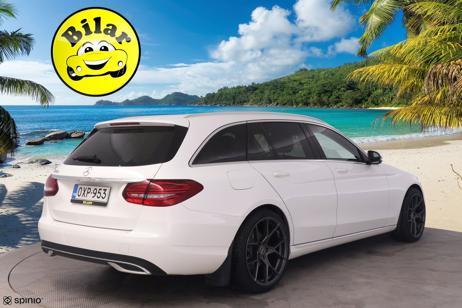Mercedes-Benz C 2019 180 d T A Pro - | Suomi-auto | Facelift | Nahkapenkit | P.kamera | Lohkolämmitin | Vakkari | LED | | Sähköluukku | Navi | 