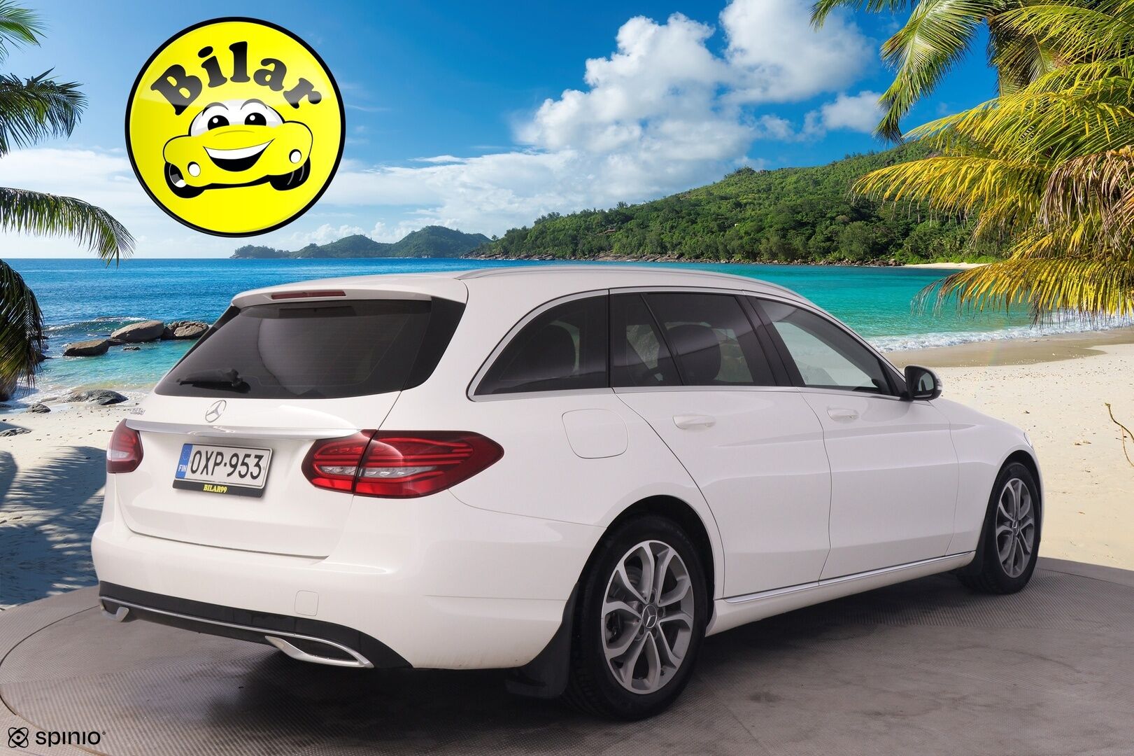 Mercedes-Benz C 2019 180 d T A Pro - | Suomi-auto | Facelift | Nahkapenkit | P.kamera | Lohkolämmitin | Vakkari | LED | | Sähköluukku | Navi | 
