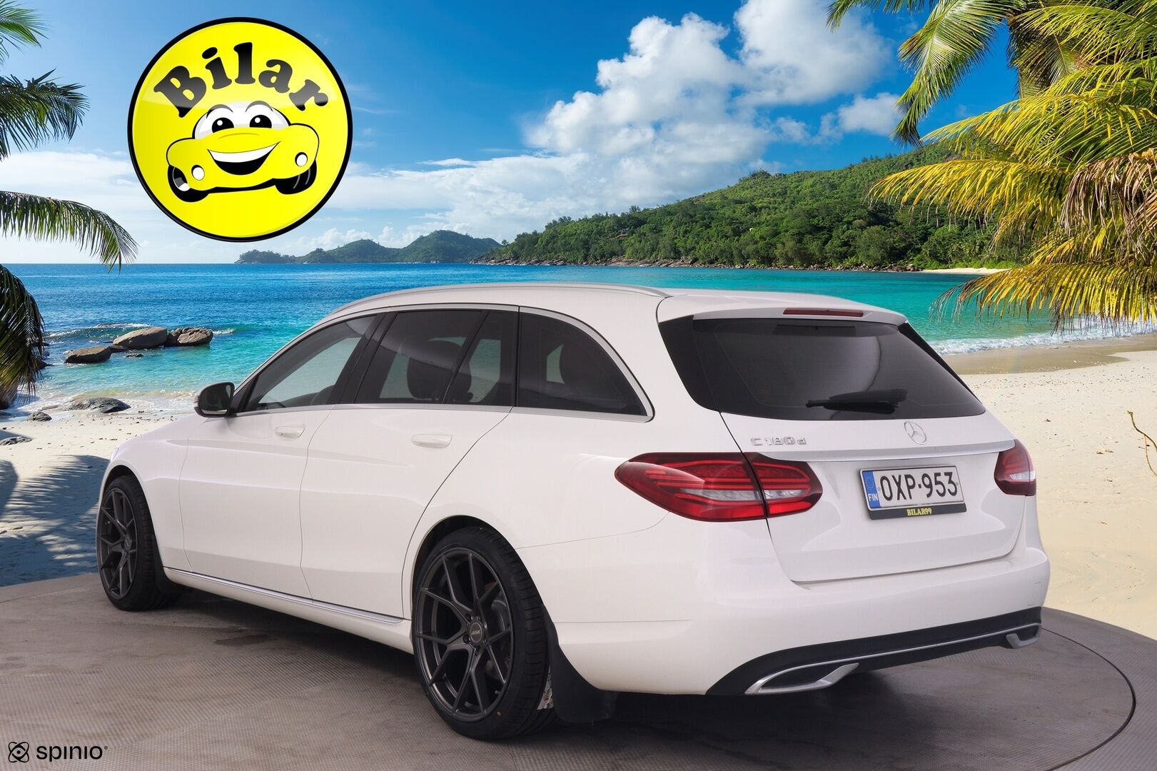 Mercedes-Benz C 2019 180 d T A Pro - | Suomi-auto | Facelift | Nahkapenkit | P.kamera | Lohkolämmitin | Vakkari | LED | | Sähköluukku | Navi | 