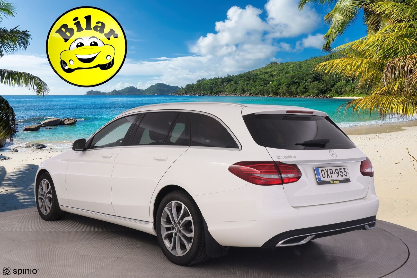 Mercedes-Benz C 2019 180 d T A Pro - Facelift | Lohkolämmitin | Vakkari | LED | Nahkapenkit | Sähköluukku