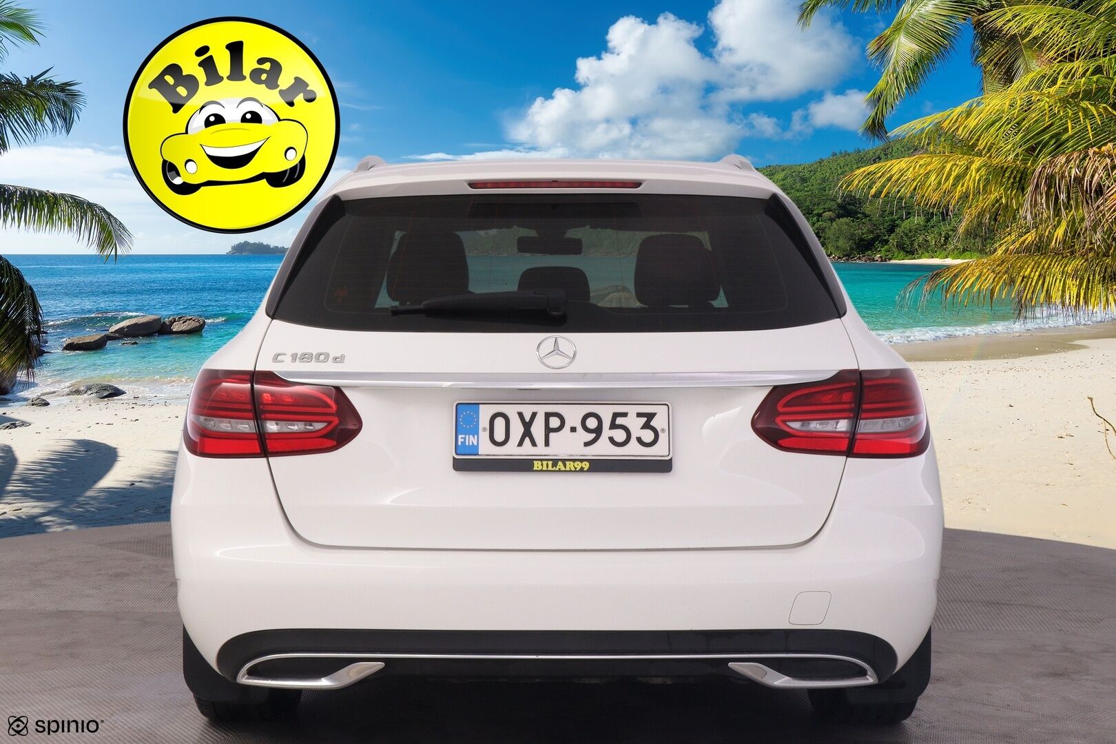 Mercedes-Benz C 2019 180 d T A Pro - | Suomi-auto | Facelift | Nahkapenkit | P.kamera | Lohkolämmitin | Vakkari | LED | | Sähköluukku | Navi | 