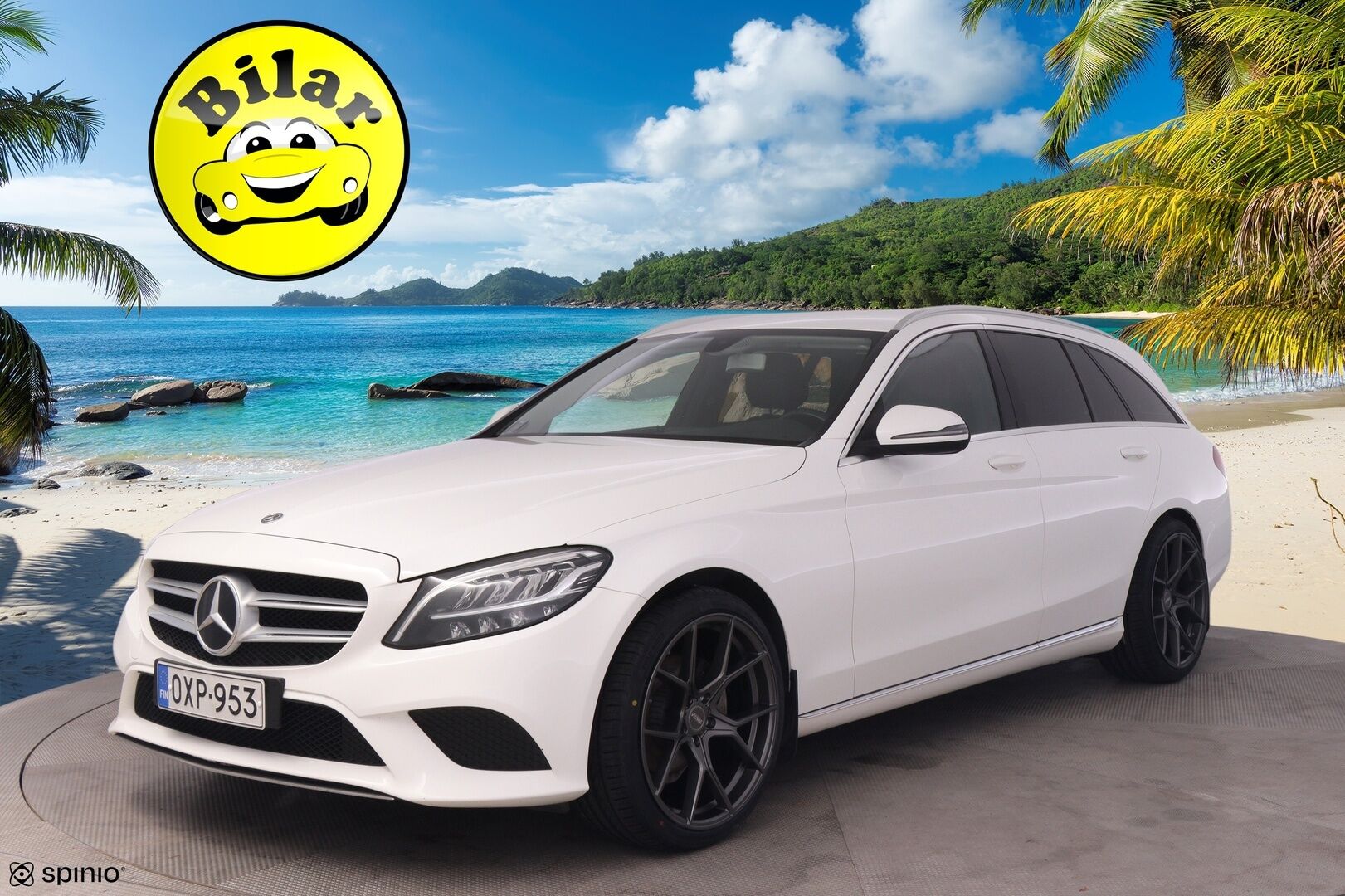 Mercedes-Benz C 2019 180 d T A Pro - | Suomi-auto | Facelift | Nahkapenkit | P.kamera | Lohkolämmitin | Vakkari | LED | | Sähköluukku | Navi | 