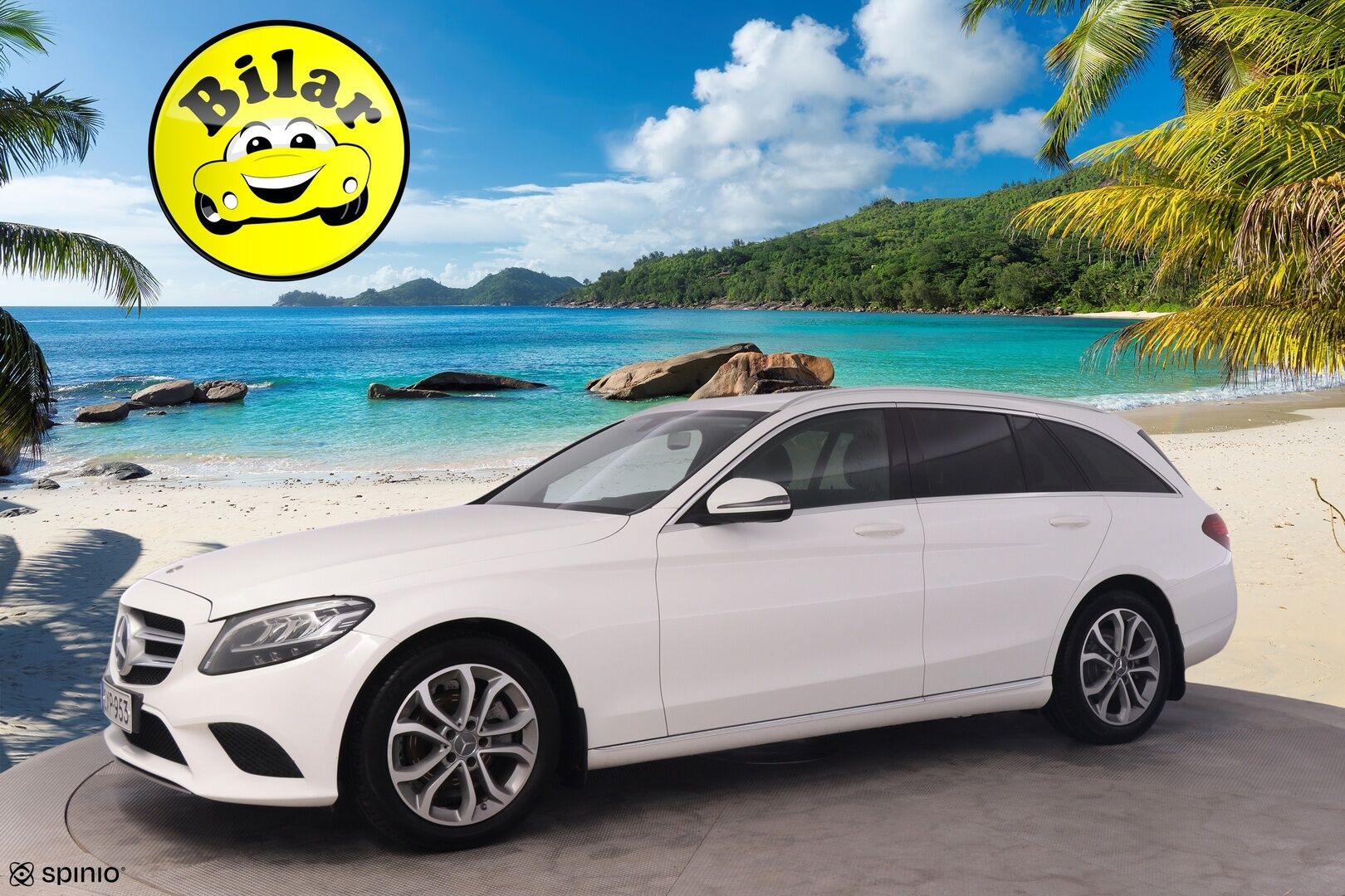 Mercedes-Benz C 2019 180 d T A Pro - | Suomi-auto | Facelift | Nahkapenkit | P.kamera | Lohkolämmitin | Vakkari | LED | | Sähköluukku | Navi | 