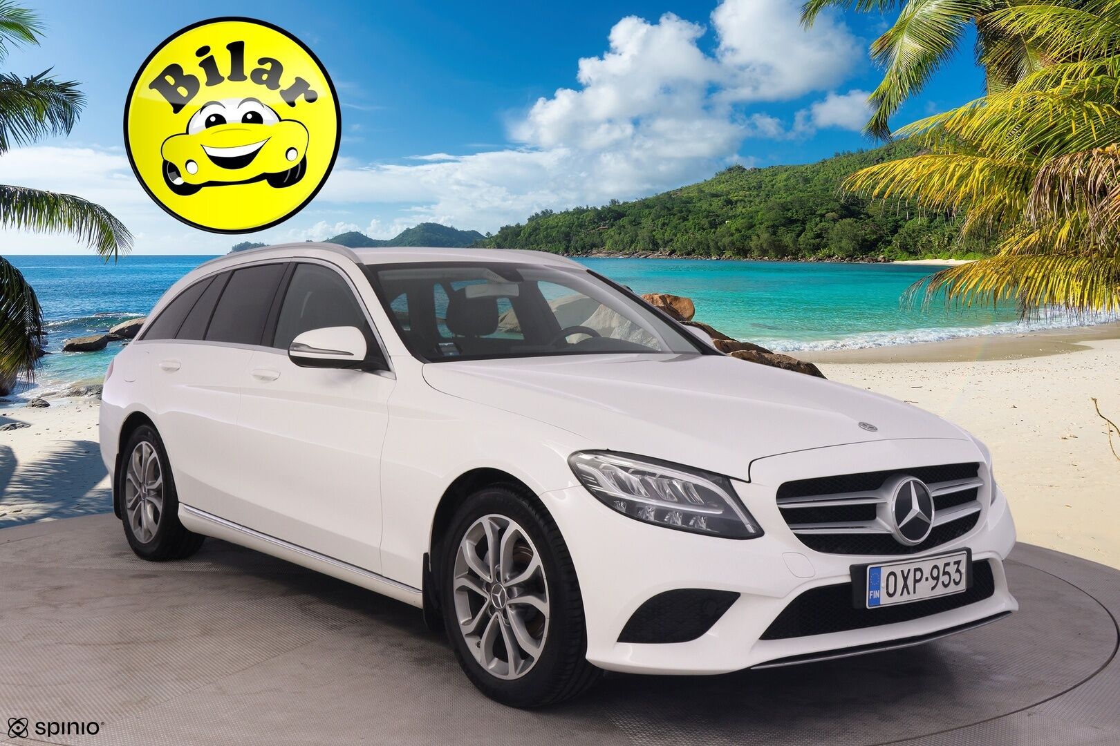 Mercedes-Benz C 2019 180 d T A Pro - | Suomi-auto | Facelift | Nahkapenkit | P.kamera | Lohkolämmitin | Vakkari | LED | | Sähköluukku | Navi | 