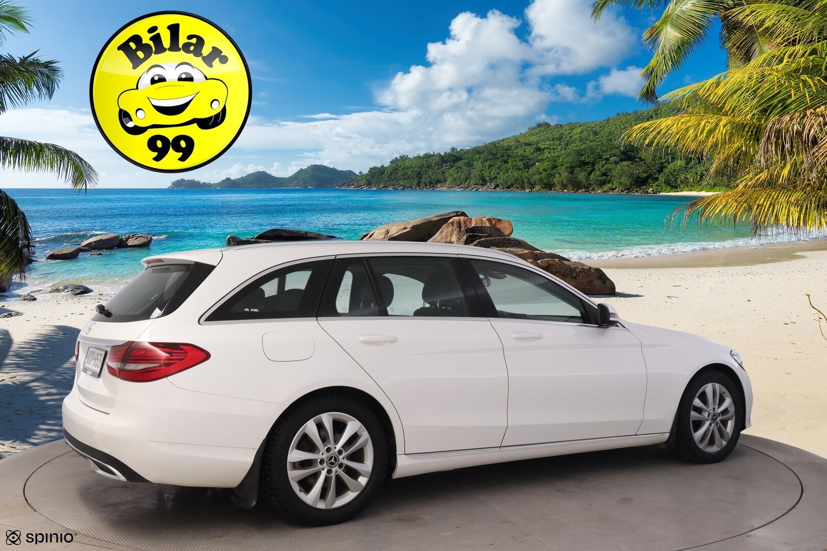 Mercedes-Benz C 2019 180 d T A Pro *Vakkari / LED Ajovalot / Peruutuskamera / Lohkolämmitin / Sportti nahkapenkit * - Suomi-auto / Tuoreet Pirellin nastarenkaat / Lohkolämmitin + sisätila lämmitin / Lisävalo - HULLUT AVAJAISHULINAT KORKOTARJOUS 3,29 %