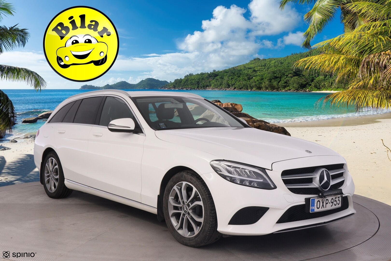 Mercedes-Benz C 2019 180 d T A Pro - Facelift | Lohkolämmitin | Vakkari | LED | Nahkapenkit | Sähköluukku