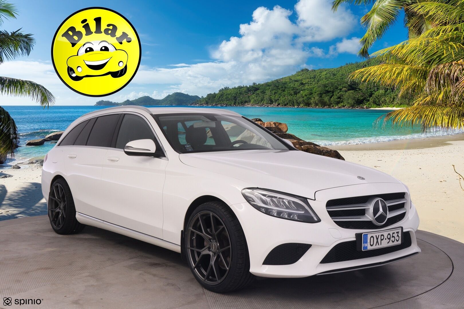 Mercedes-Benz C 2019 180 d T A Pro - | Suomi-auto | Facelift | Nahkapenkit | P.kamera | Lohkolämmitin | Vakkari | LED | | Sähköluukku | Navi | 