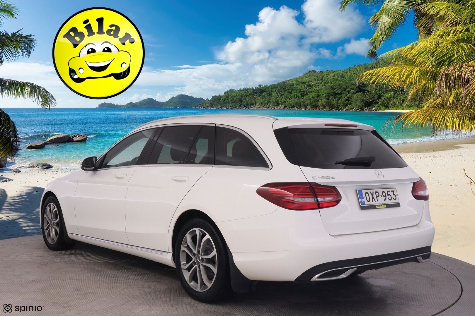 Mercedes-Benz C 2019 180 d T A Pro - | Suomi-auto | Facelift | Nahkapenkit | P.kamera | Lohkolämmitin | Vakkari | LED | | Sähköluukku | Navi | 